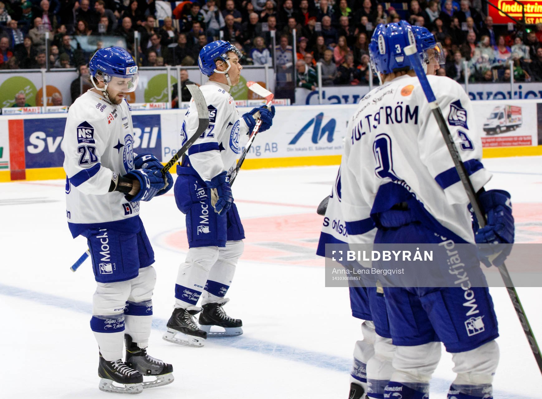 Leksands spelare deppar