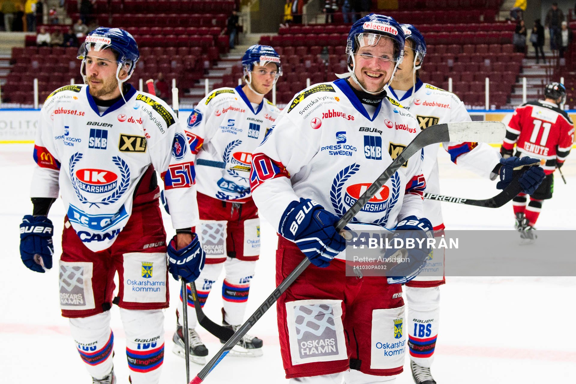 Oskarshamns Mikael Lidhammar och Marc-Anthony Zanetti är
