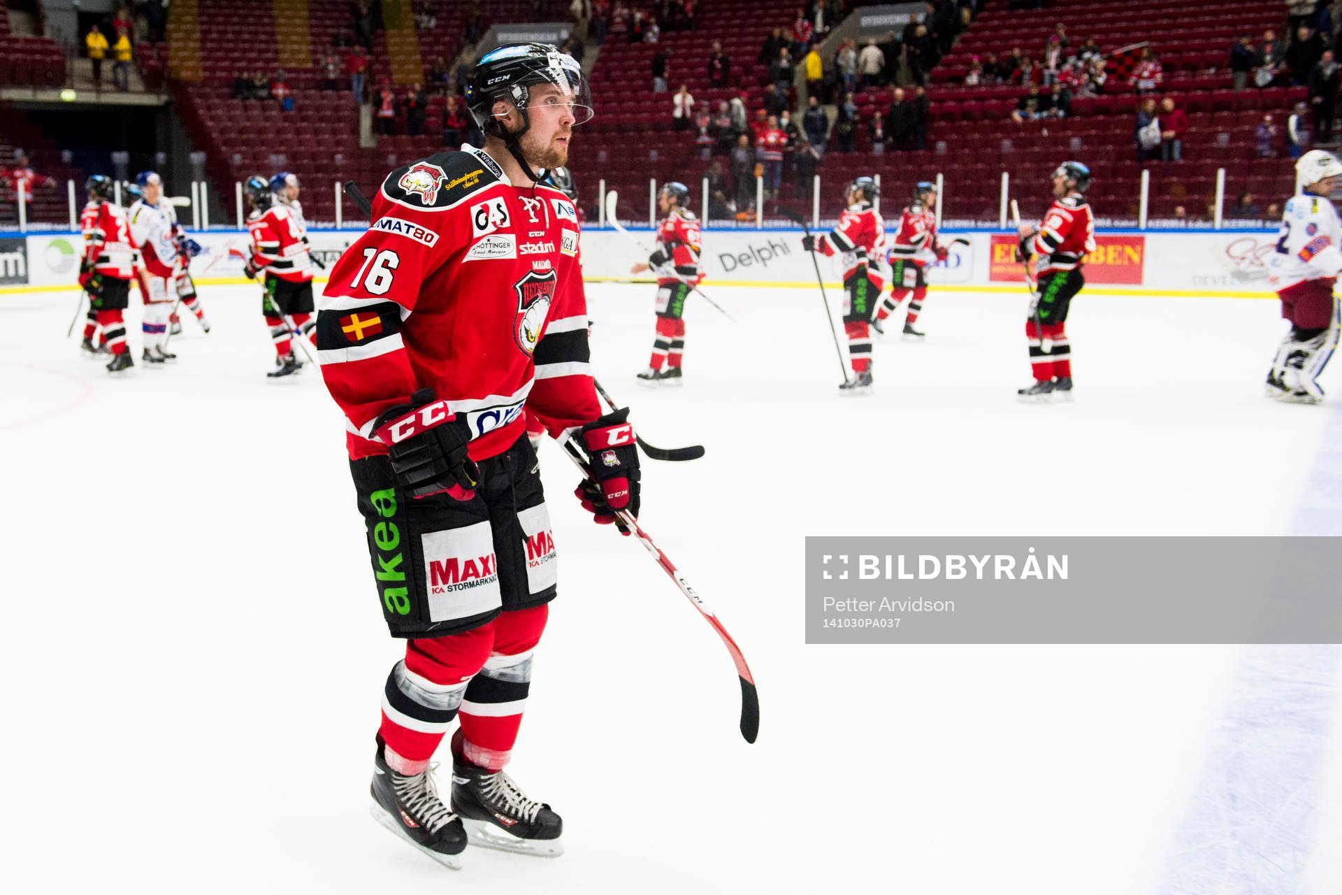 Malmö Redhawks Magnus Häggström deppar