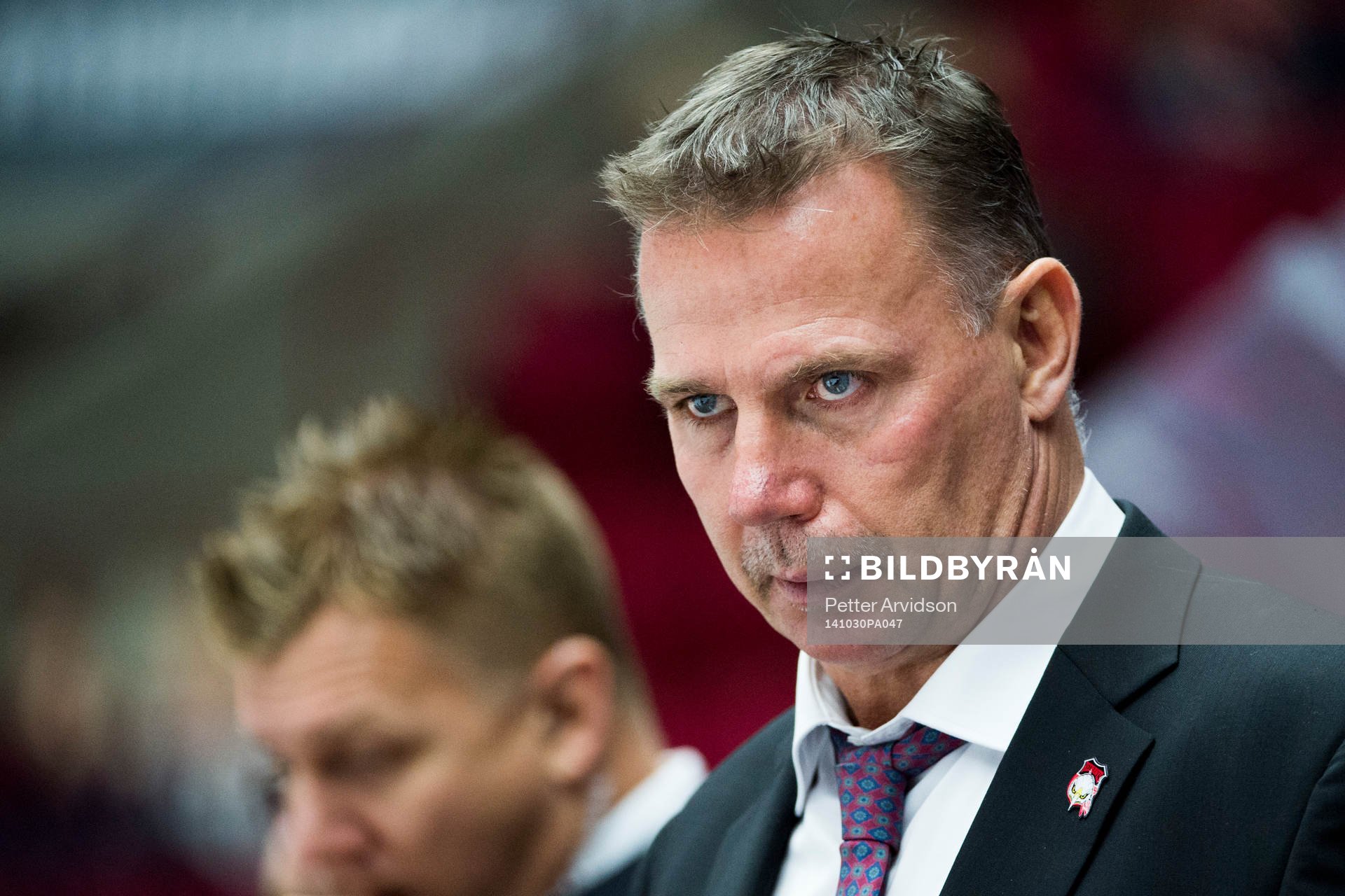 Malmö Redhawks tränare Mats Lusth