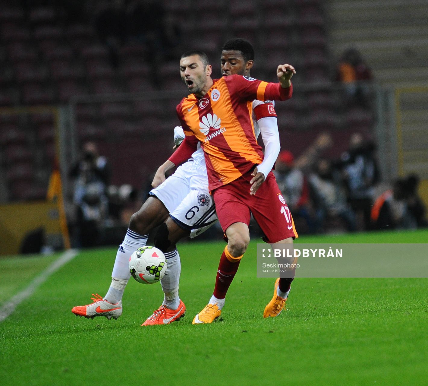 Turkey Super League football match between Galatasaray and