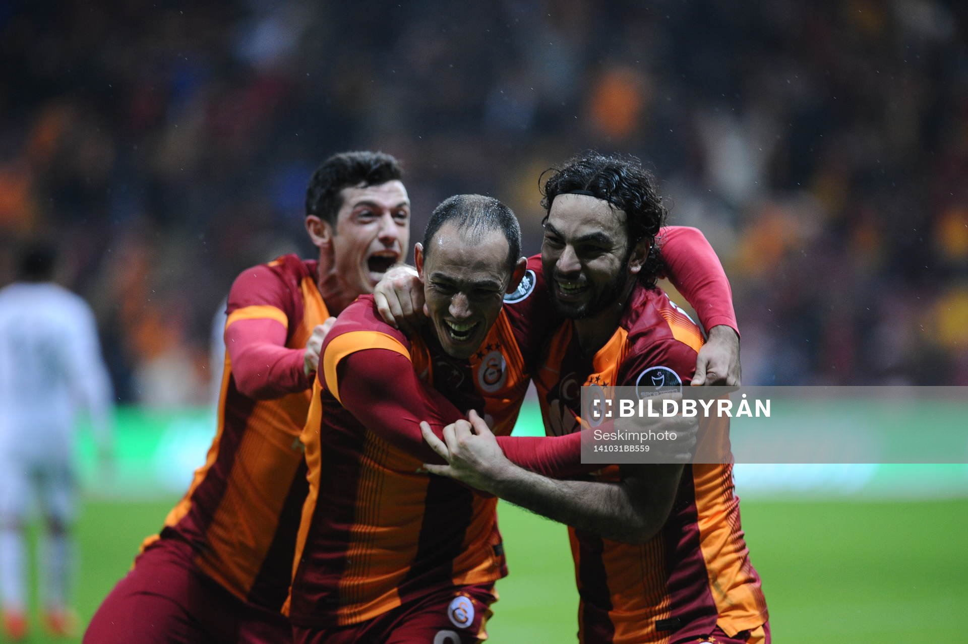 Turkey Super League football match between Galatasaray and