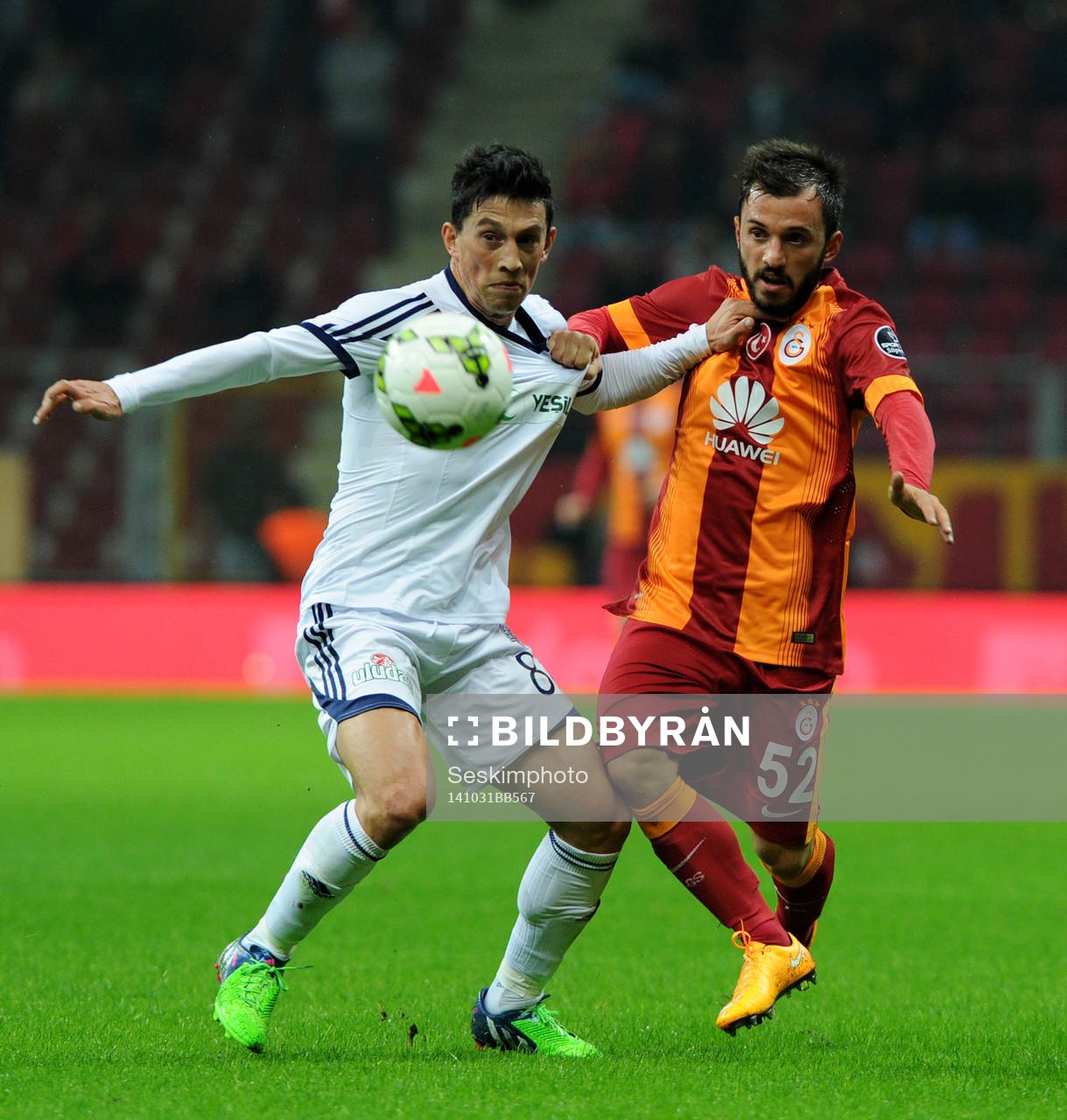 Turkey Super League football match between Galatasaray and