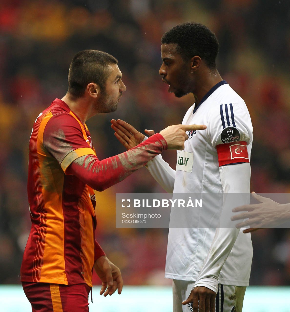 Turkey Super League football match between Galatasaray and