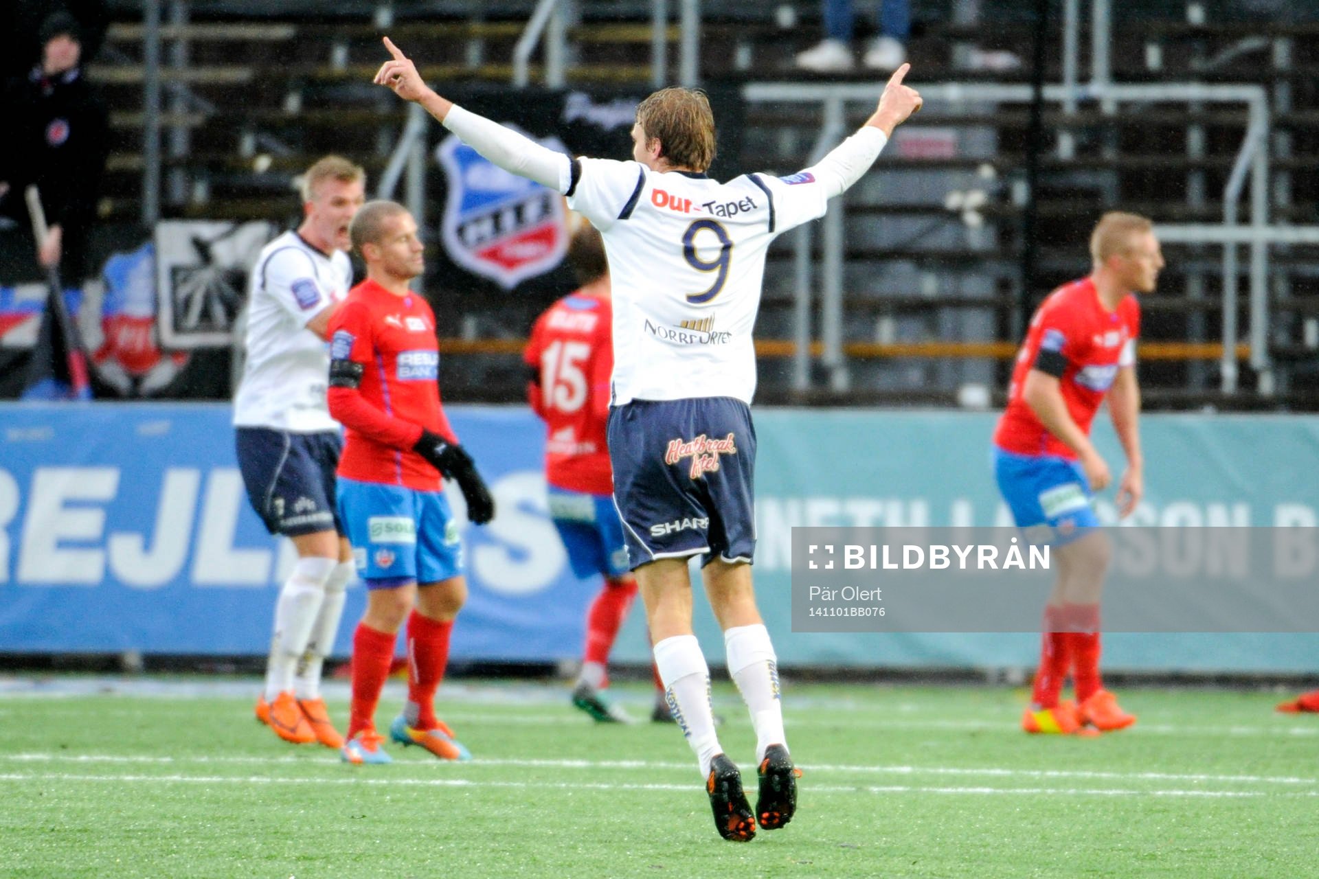 Gefles Johan Oremo jublar