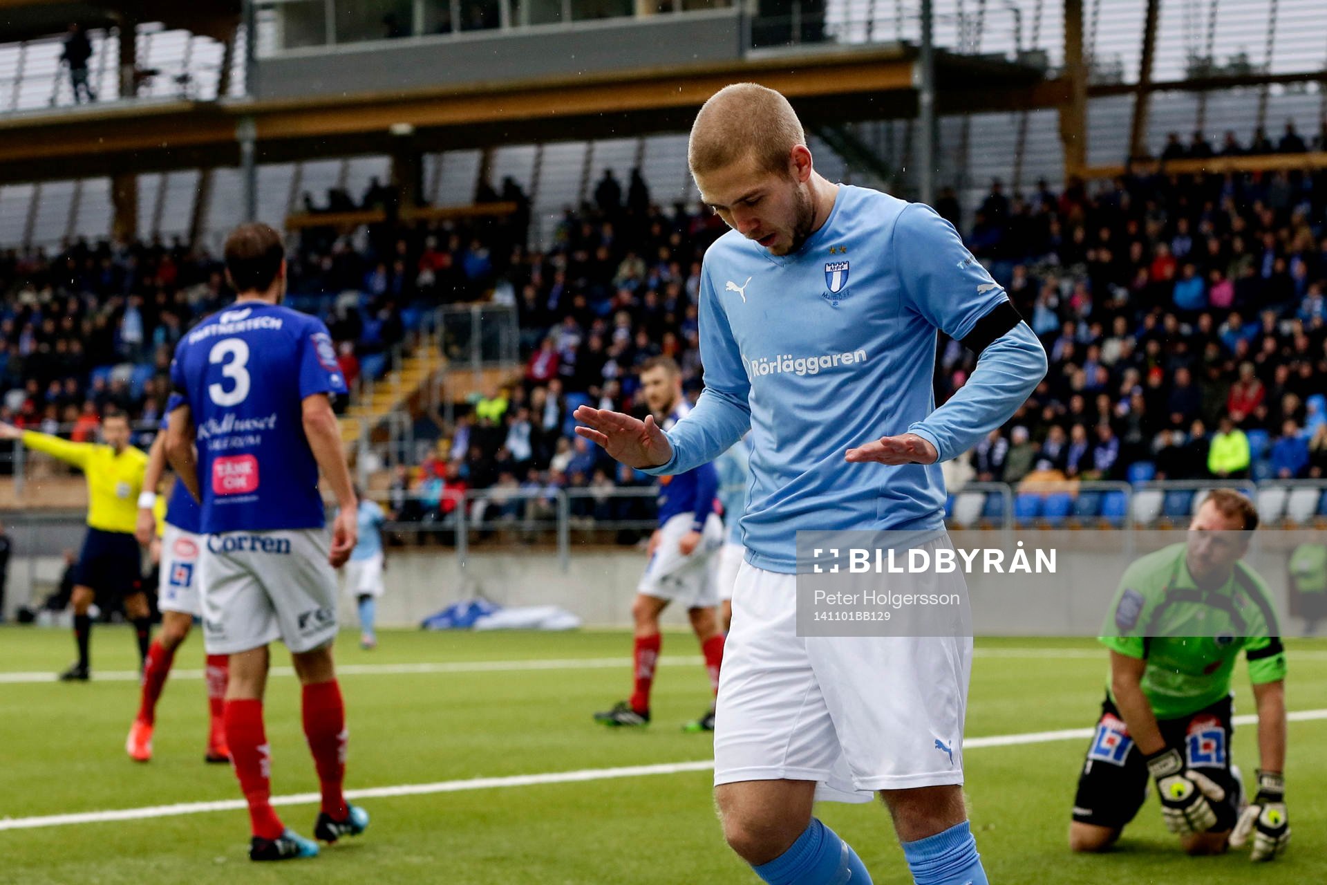 Malmö FFs Anton Tinnerholm jublar