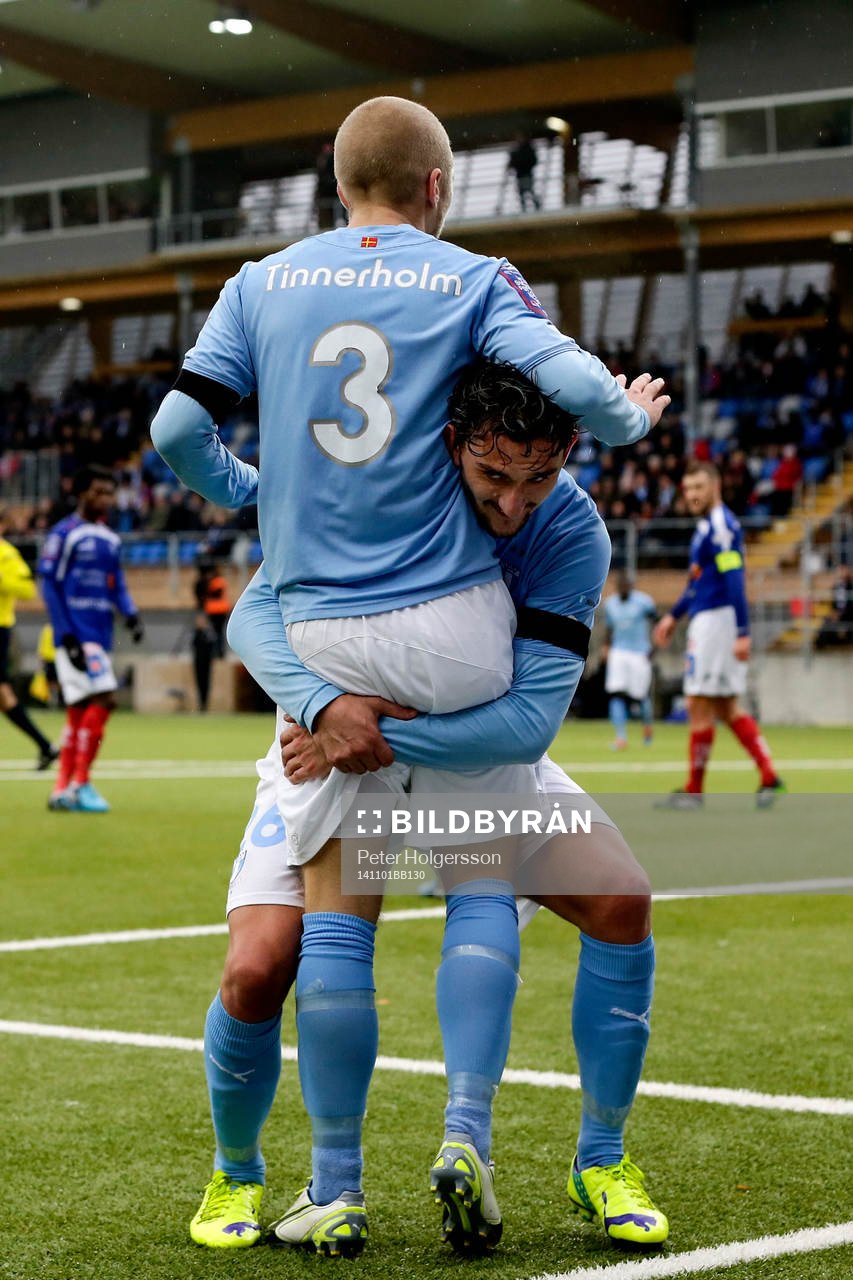 Malmö FFs Anton Tinnerholm jublar