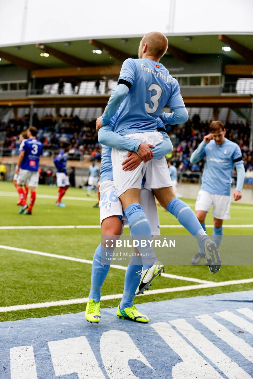 Malmö FFs Anton Tinnerholm jublar