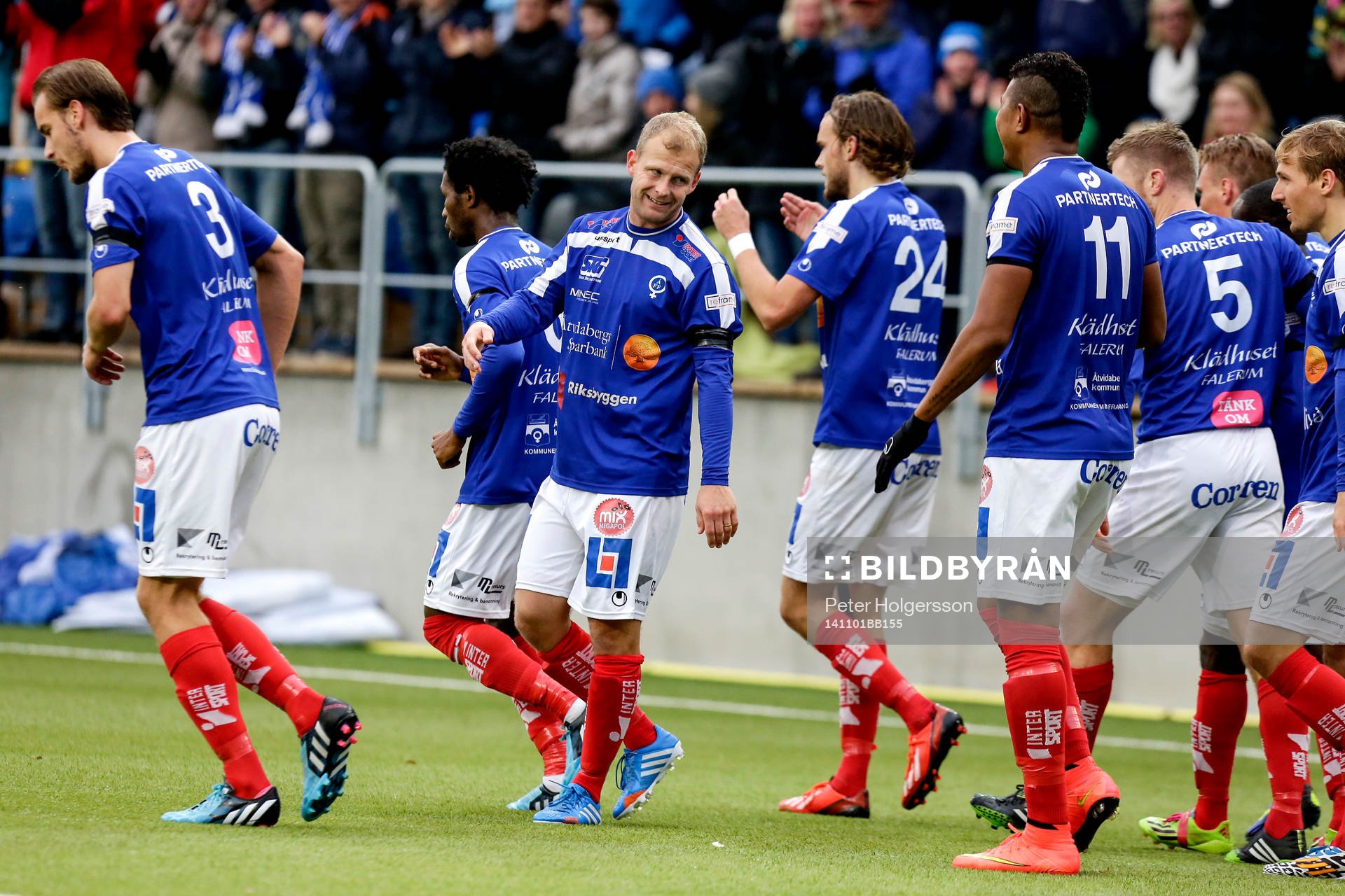 Åtvidabergs Kristian Bergström jublar