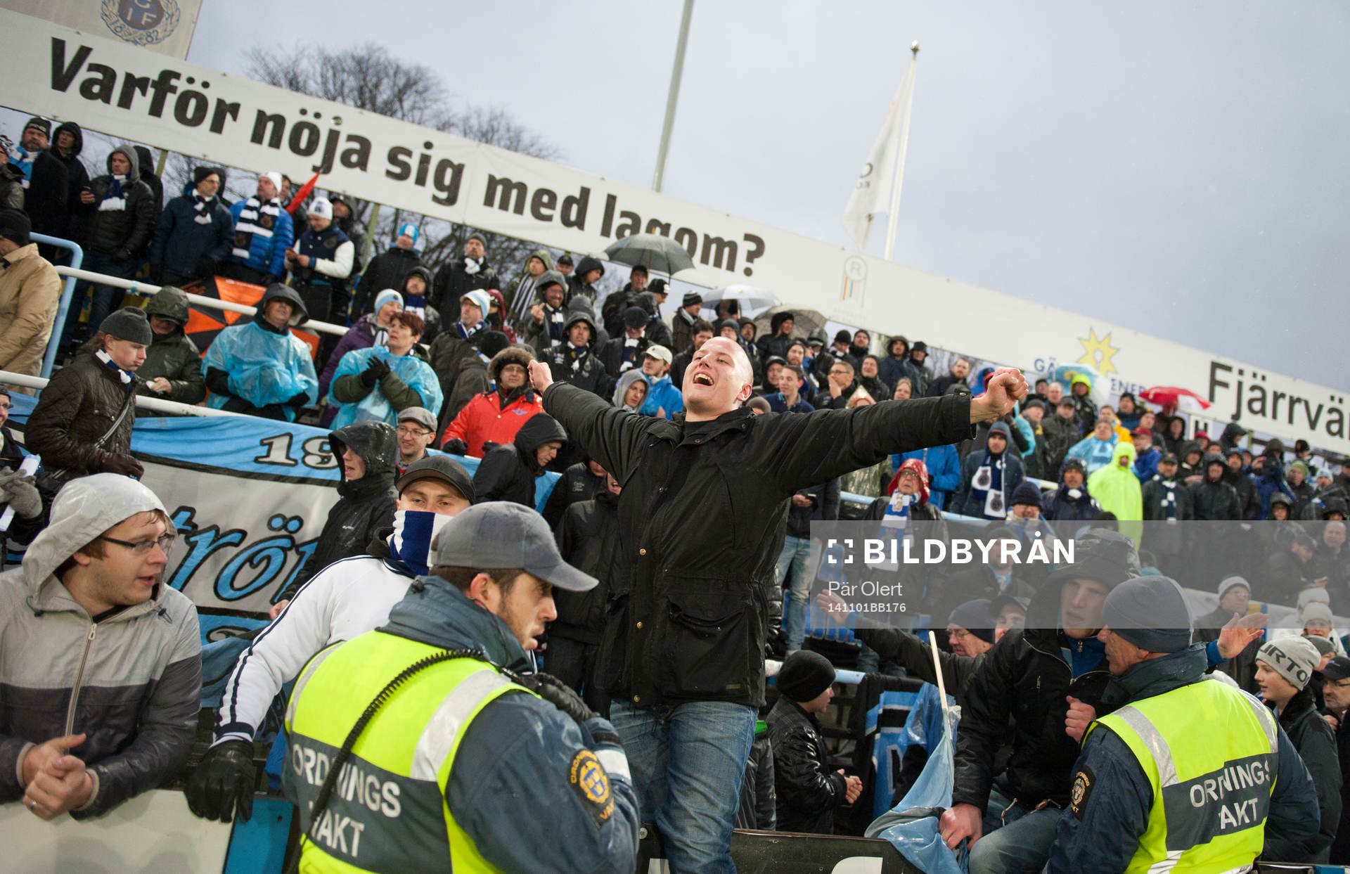 publiken jublar
