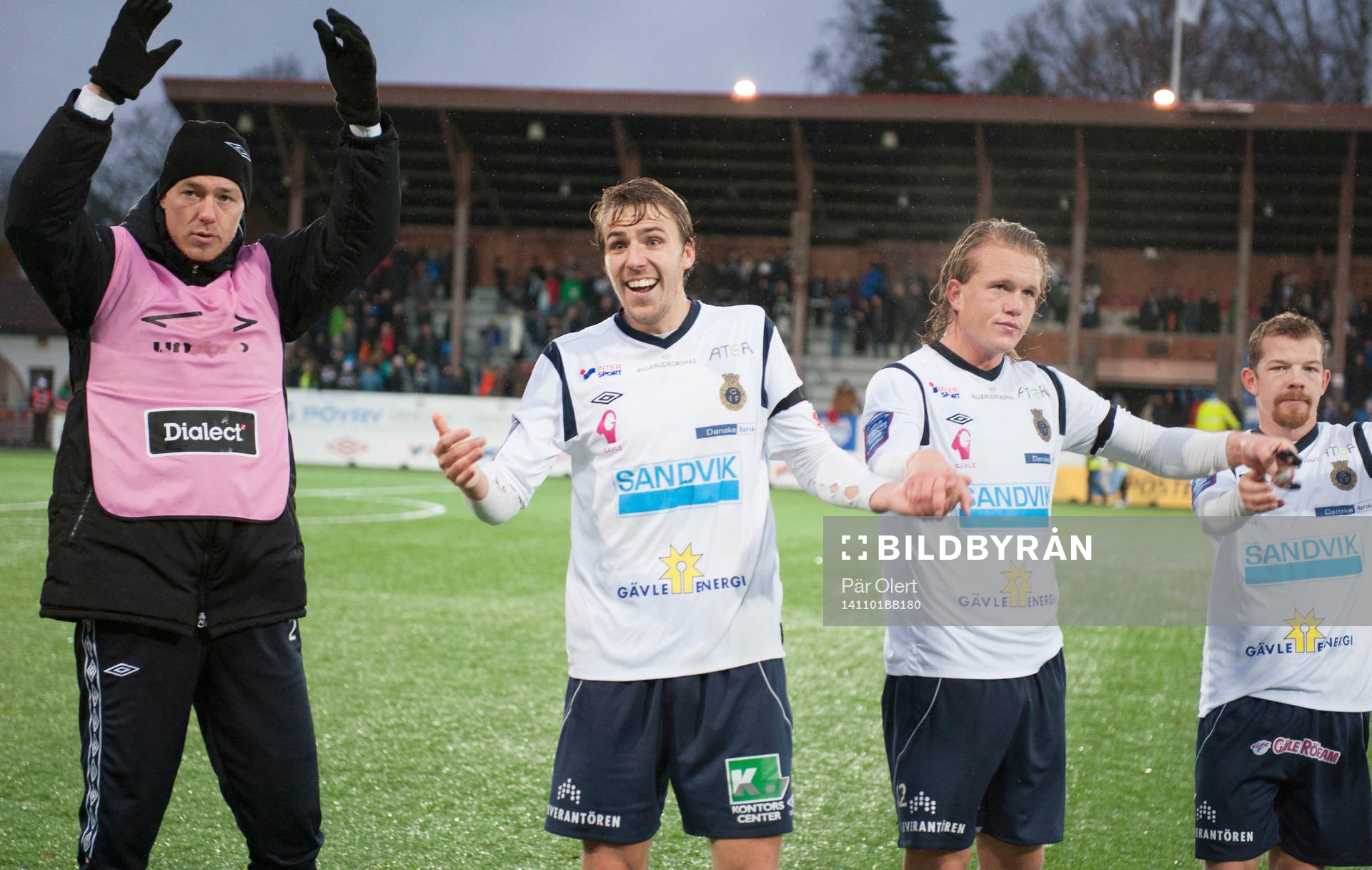 Gefle Johan Oremo jublar