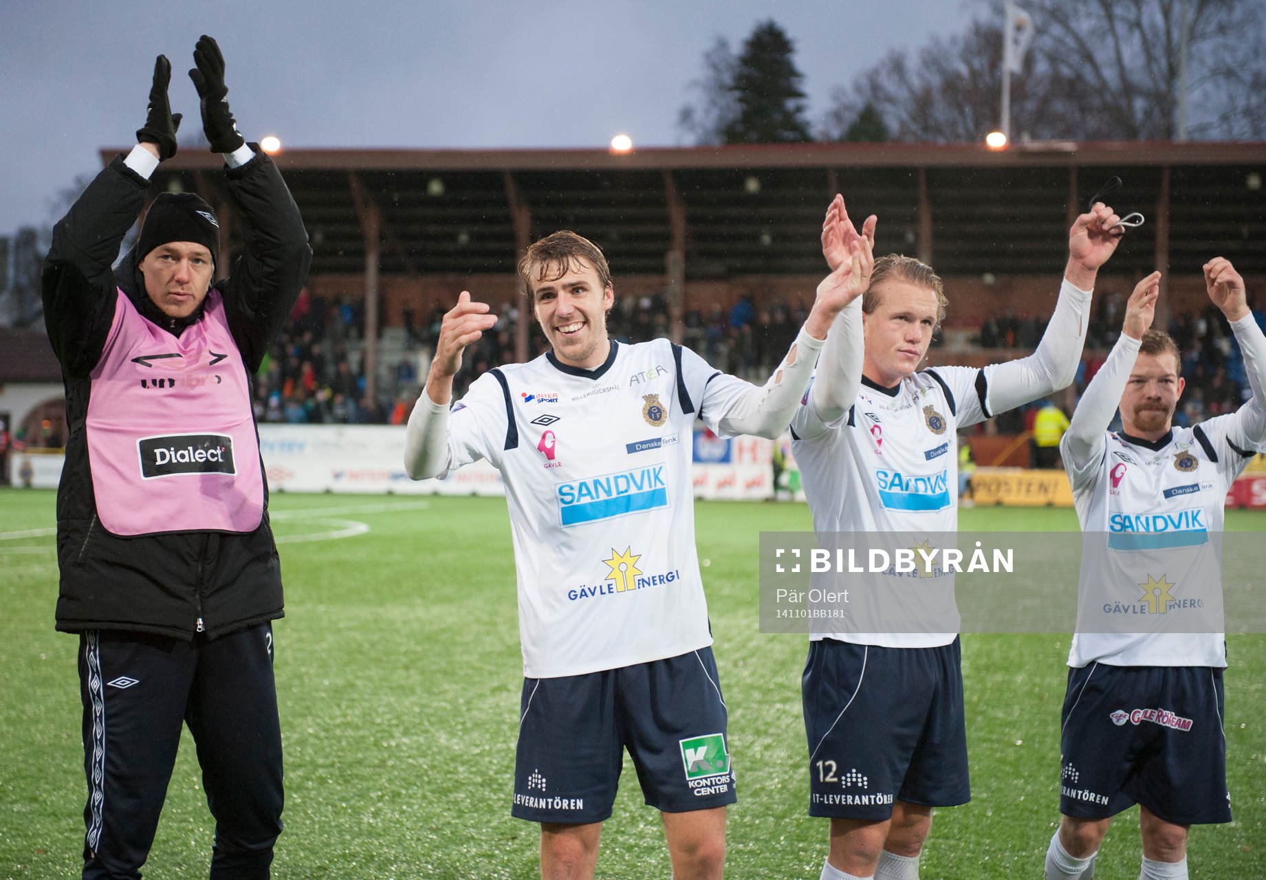 Gefle Johan Oremo jublar