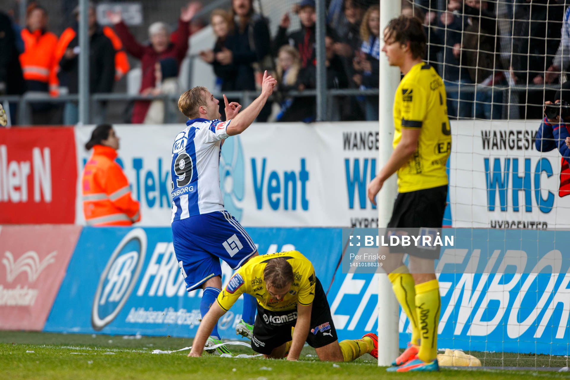 IFK Göteborgs Gustav Engvall jublar