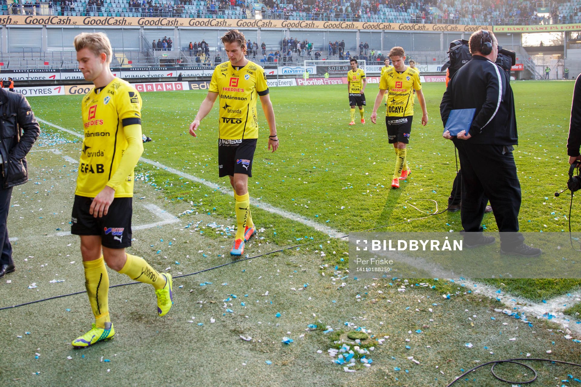 Halmstads spelare deppar