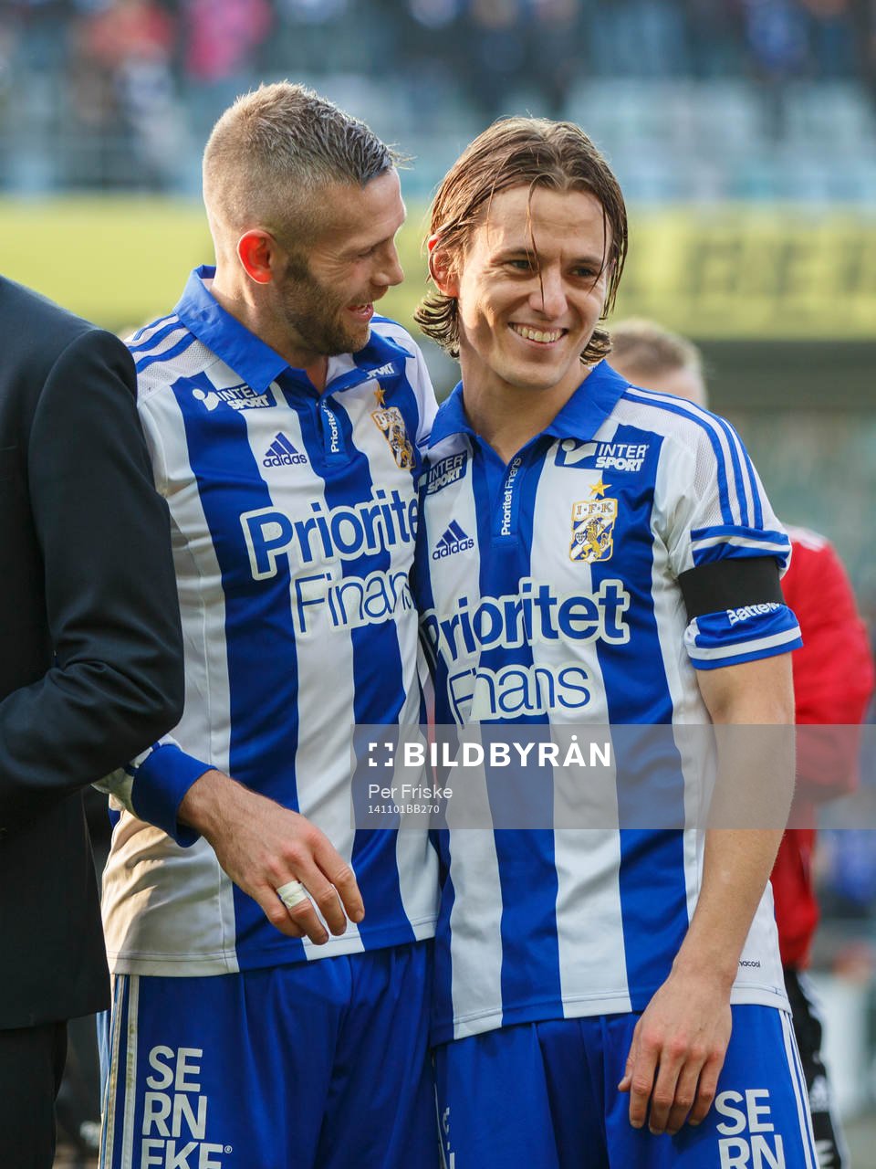 IFK Göteborgs Kjetil Waehler och Lasse Vibe