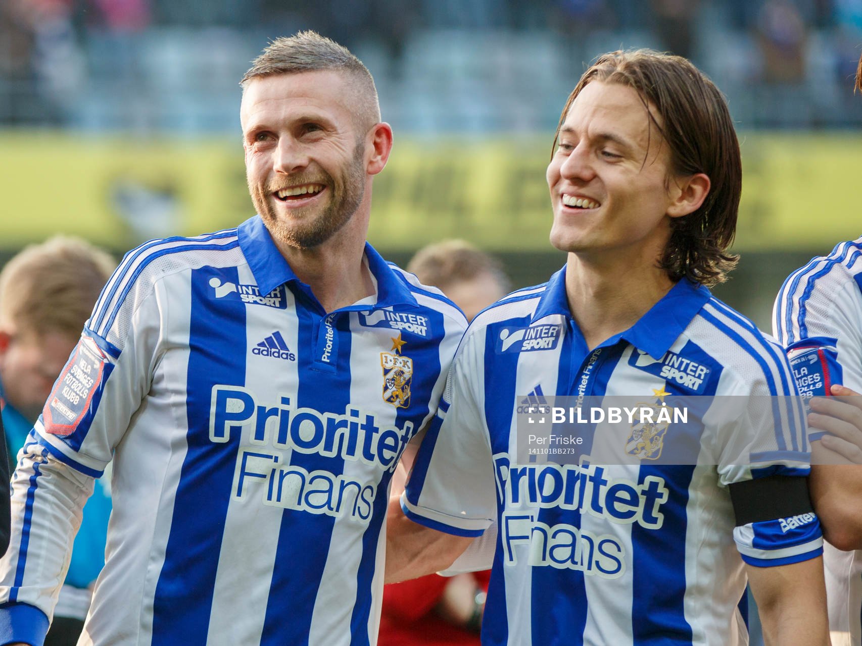 IFK Göteborgs Kjetil Waehler och Lasse Vibe
