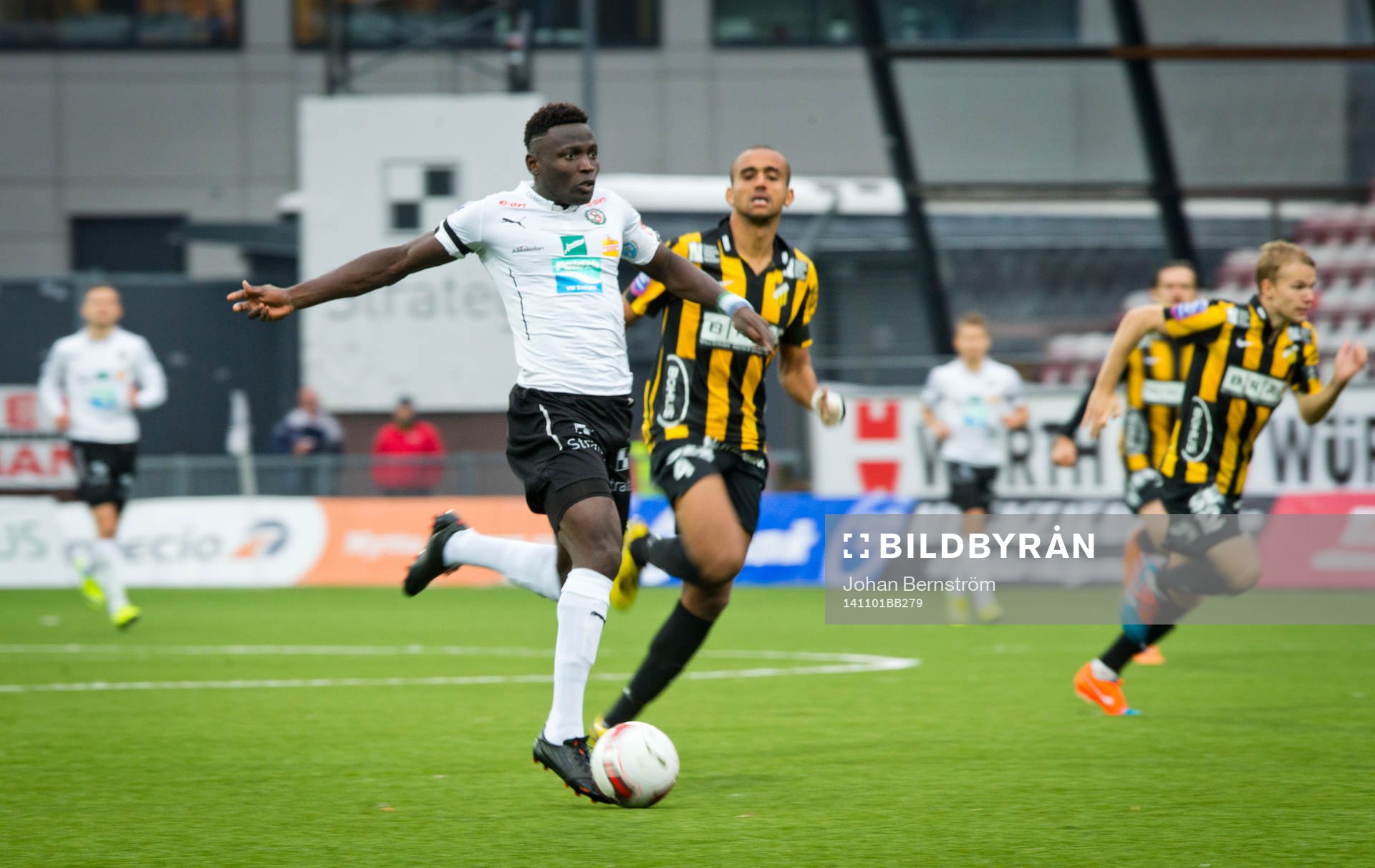 Örebros Alhassan Kamara gjorde hattrick mot Häcken