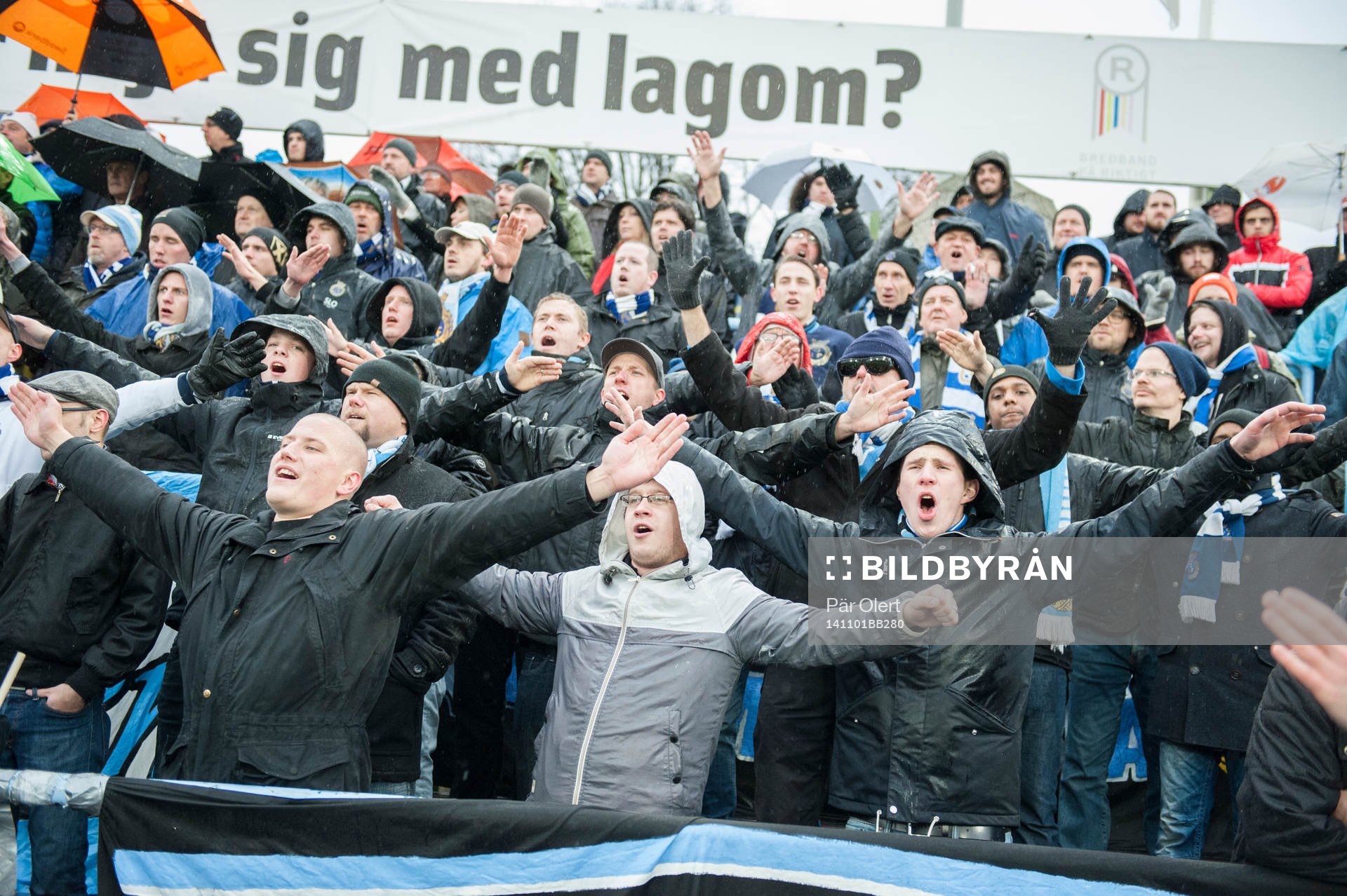 publiken jublar