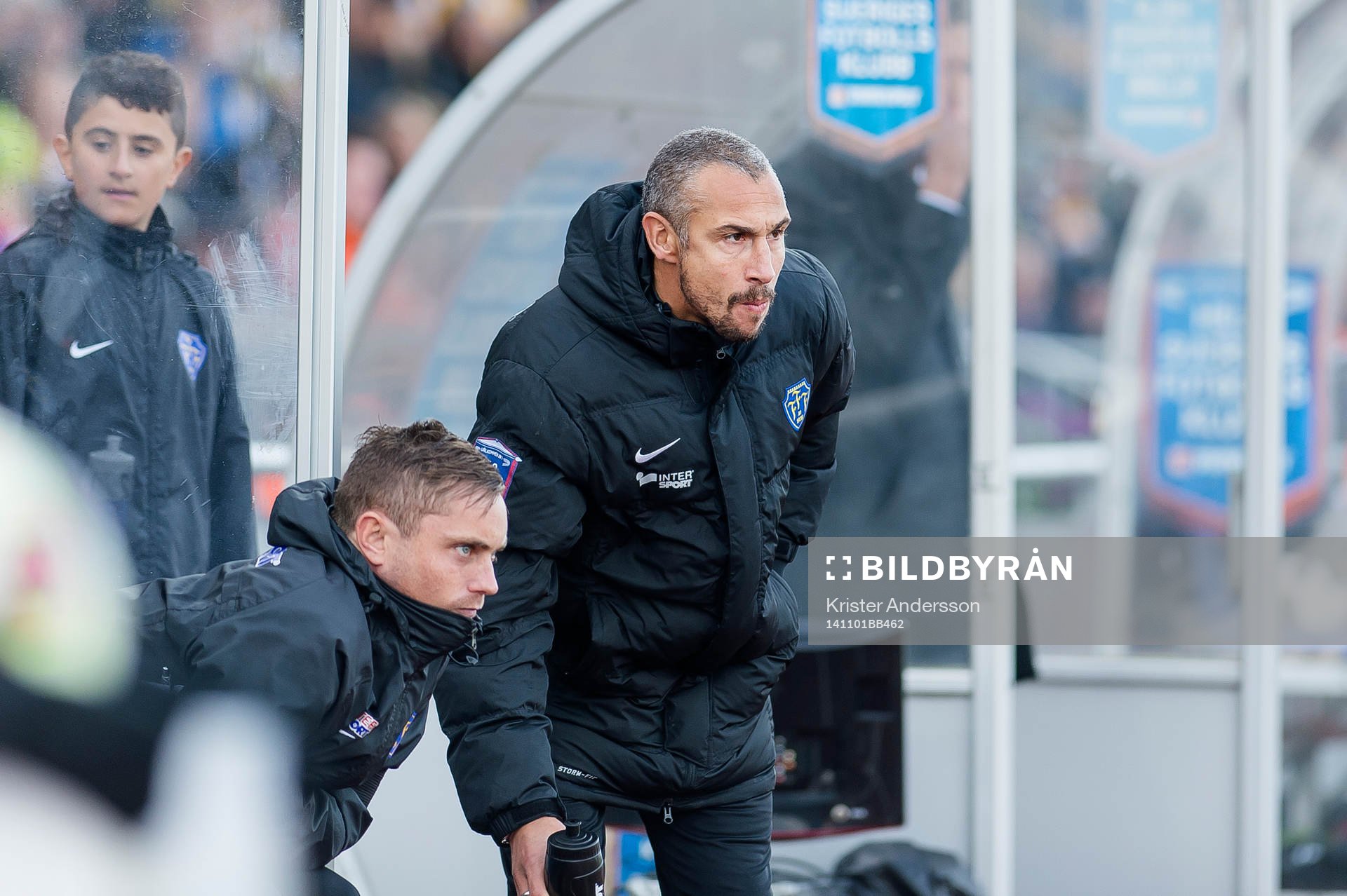Falkenbergs tränare Henrik Larsson