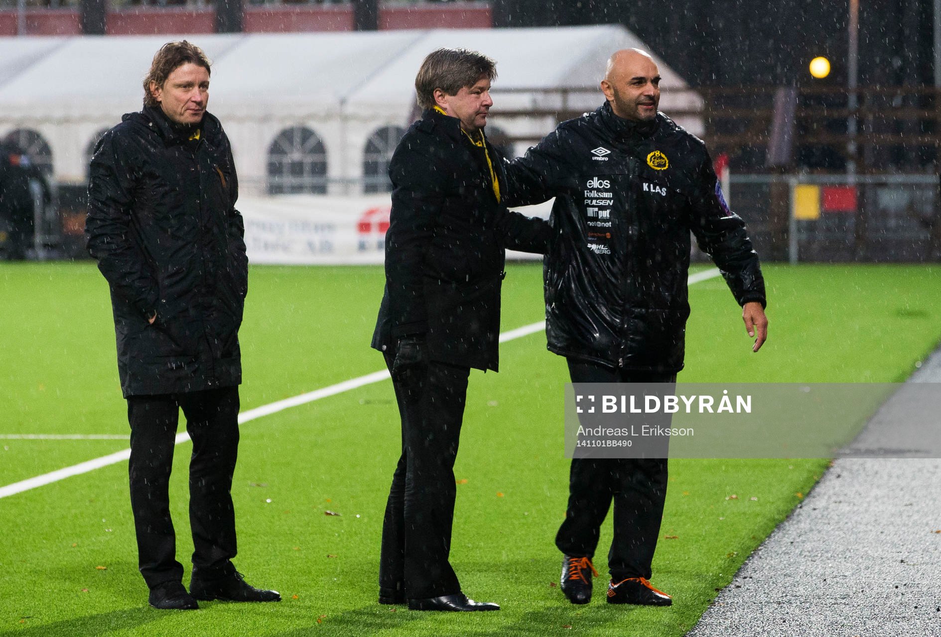 Elfsborgs klubbchef Stefan Andreasson, ordförande Bo