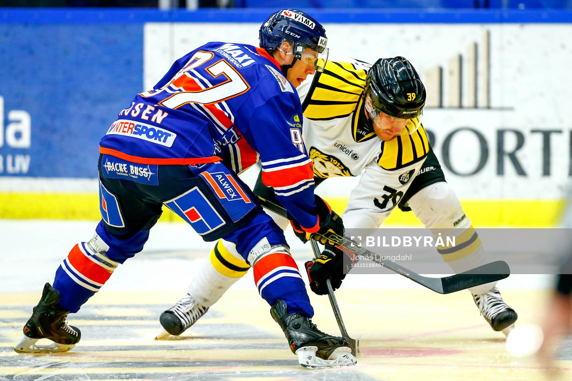 Växjös Robert Rosén och Brynäs Jonas Nordquist