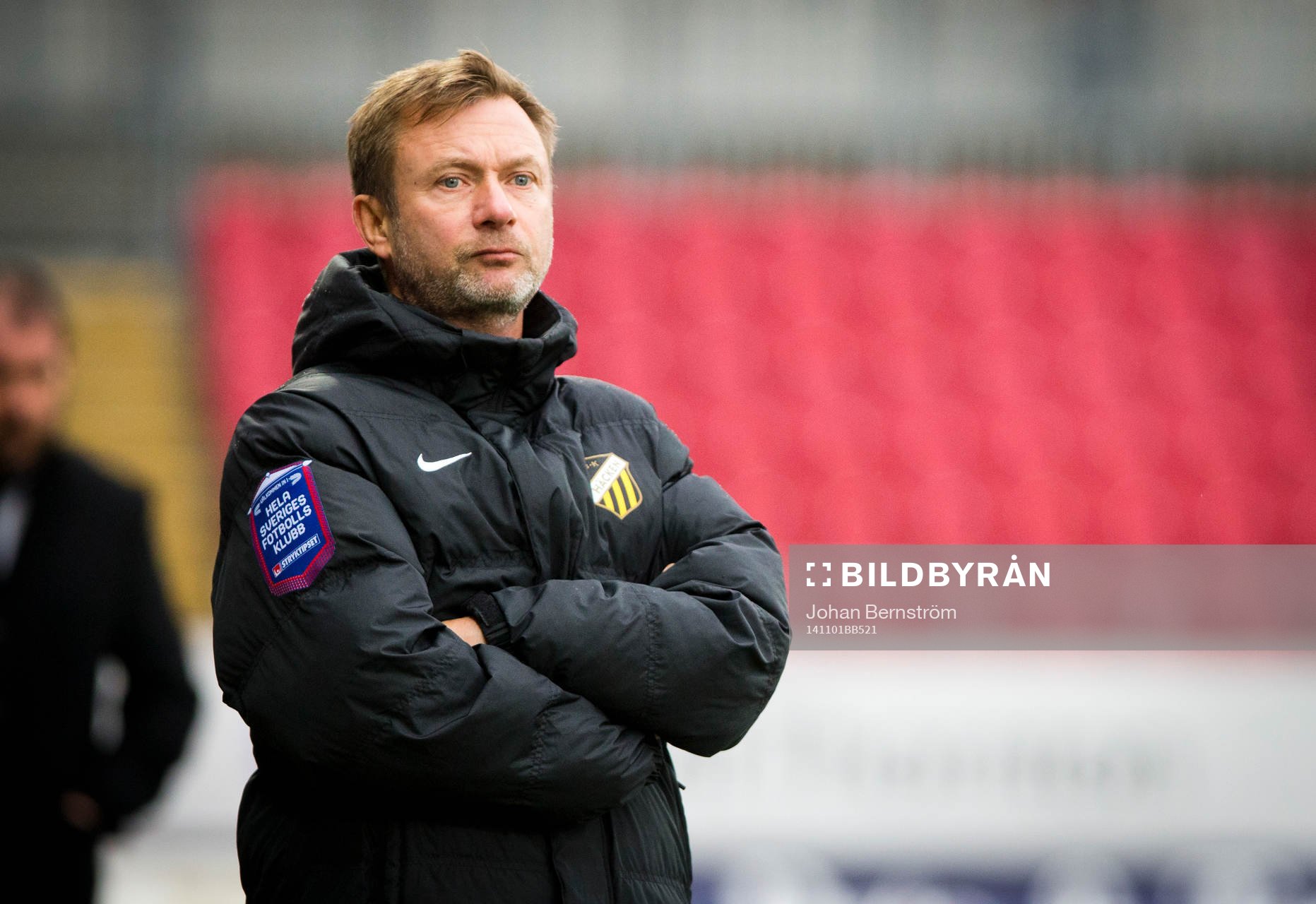 Häckens tränare Peter Gerhardsson