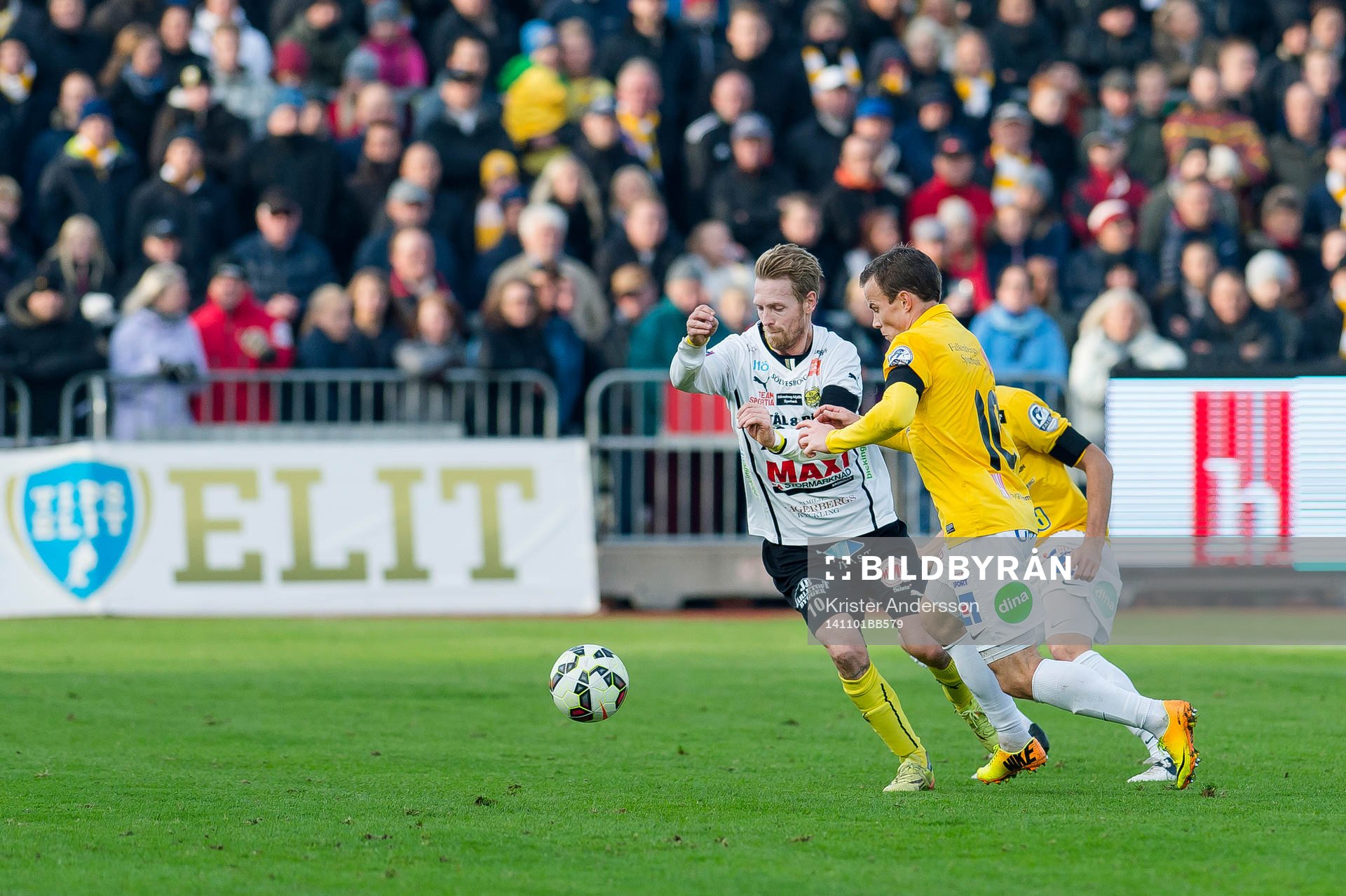 Mjällbys Christian Wilhelmsson och Falkenbergs Anton Wede