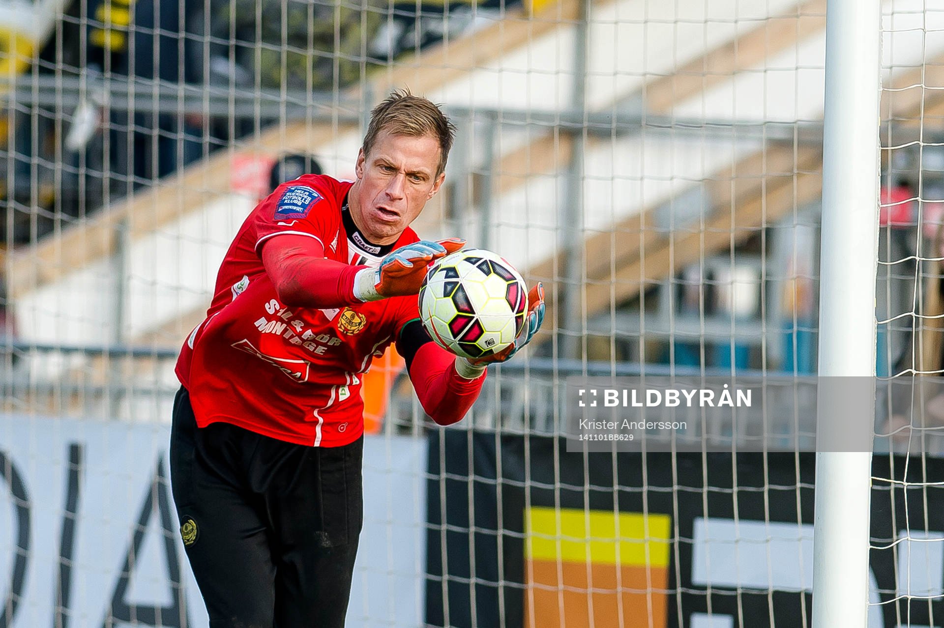 Mjällbys målvakt Mattias Asper