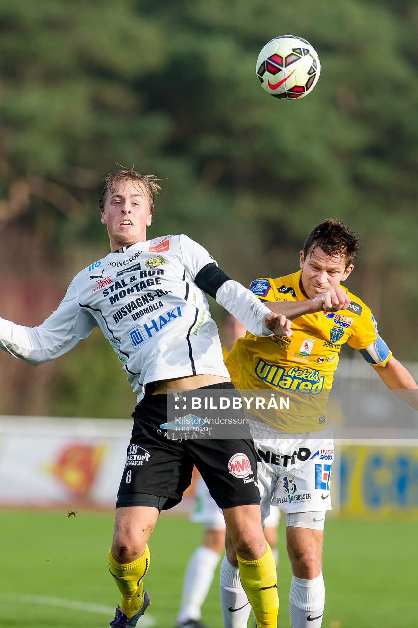 Mjällbys Robin Strömberg och Falkenbergs David Svensson