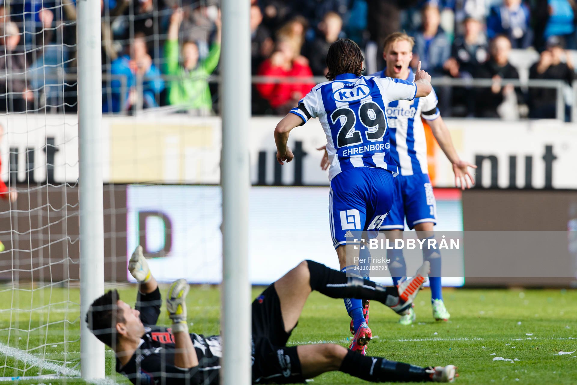 IFK Göteborgs Lasse Vibe jublar