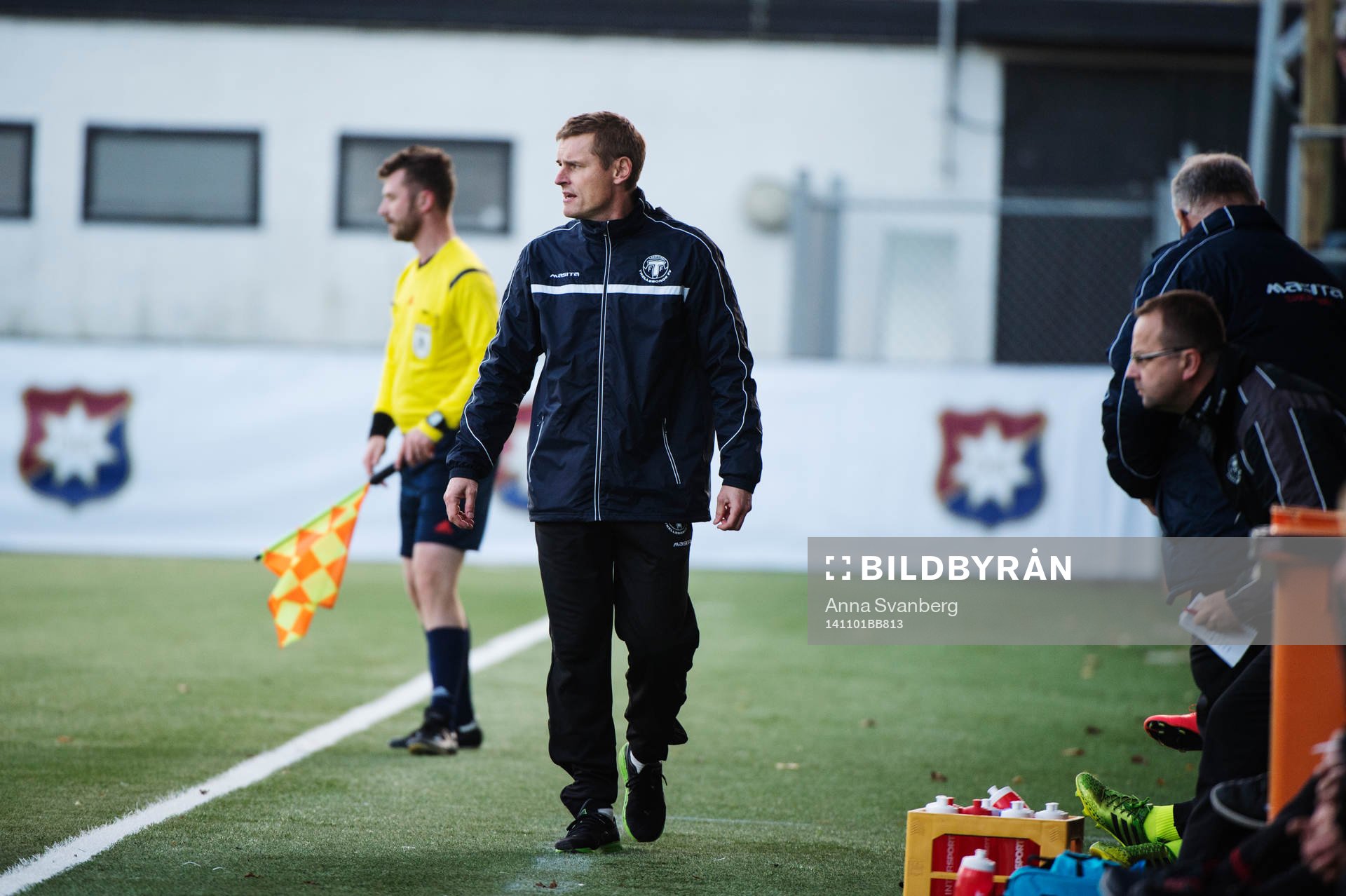 Trelleborgs tränare Jimmi Olsson