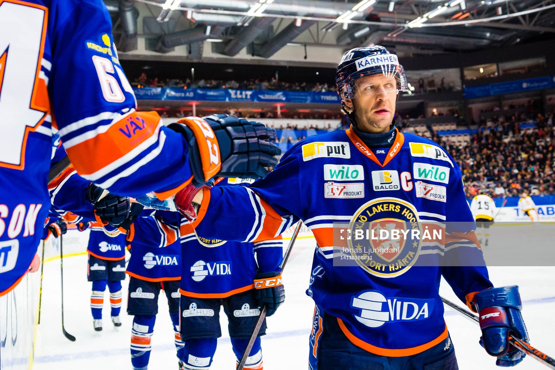 Växjös Tomi Kallio firar