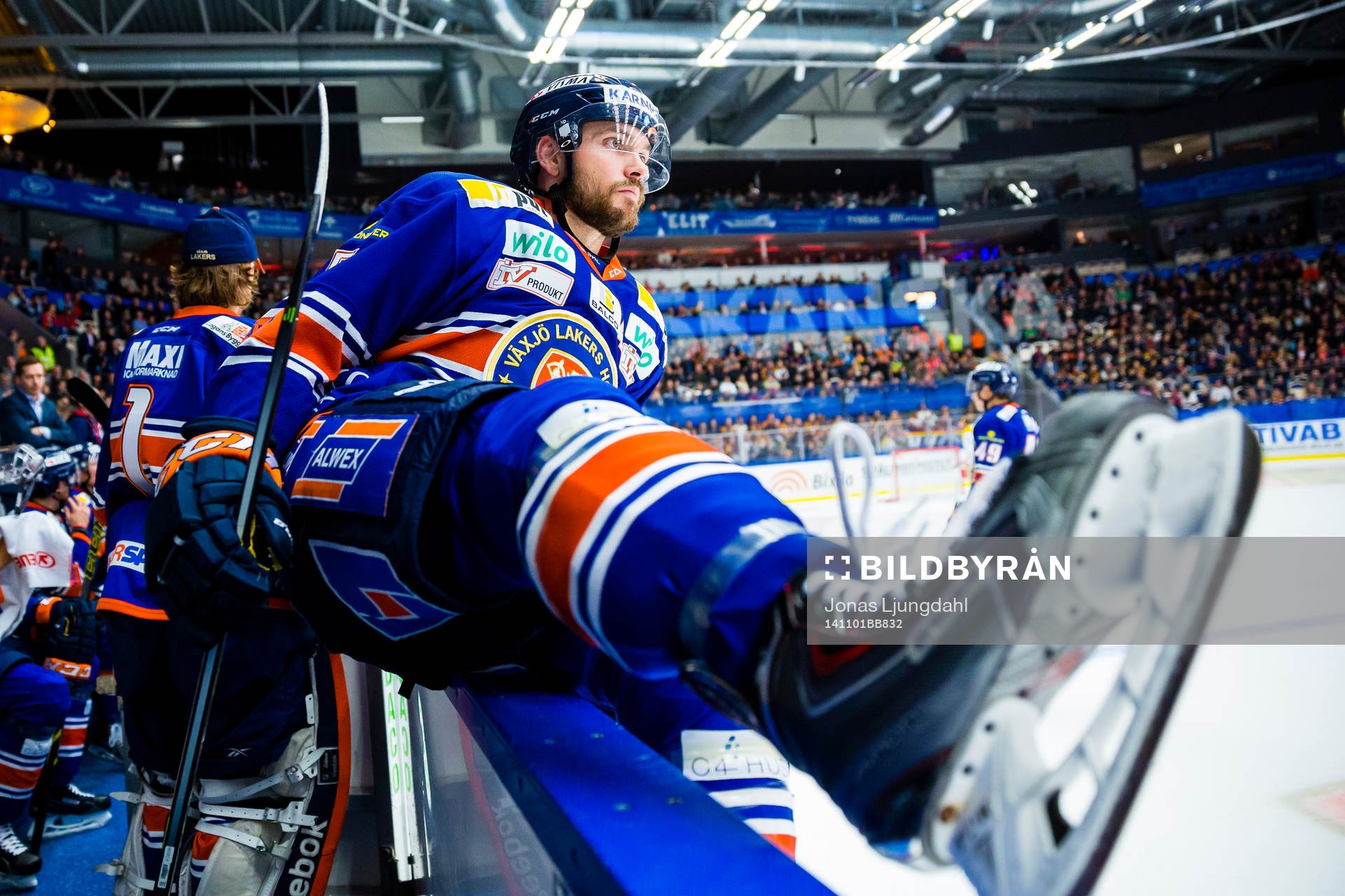 Växjös Noah Welch hoppas över sargen