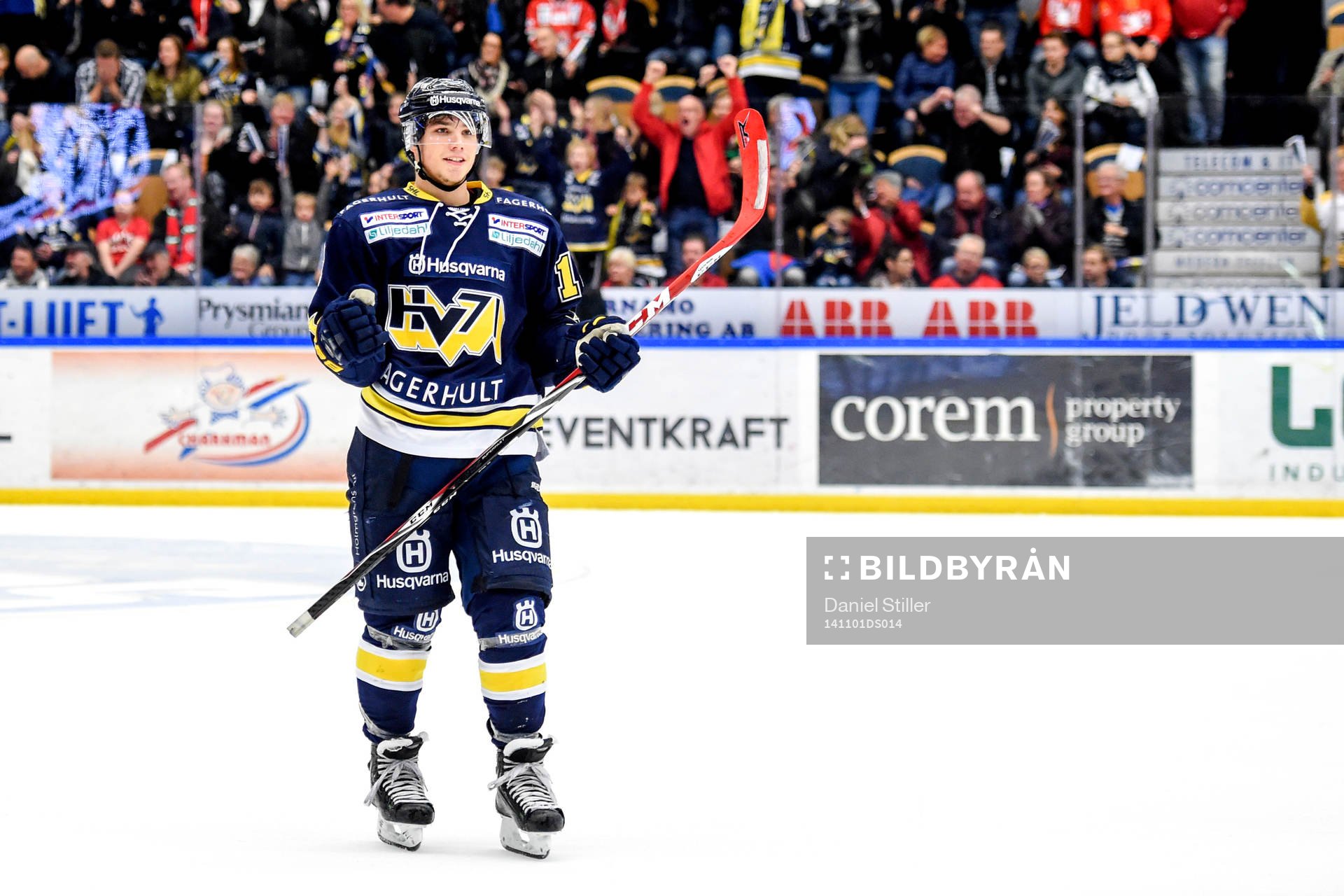 s Kevin Fiala jublar