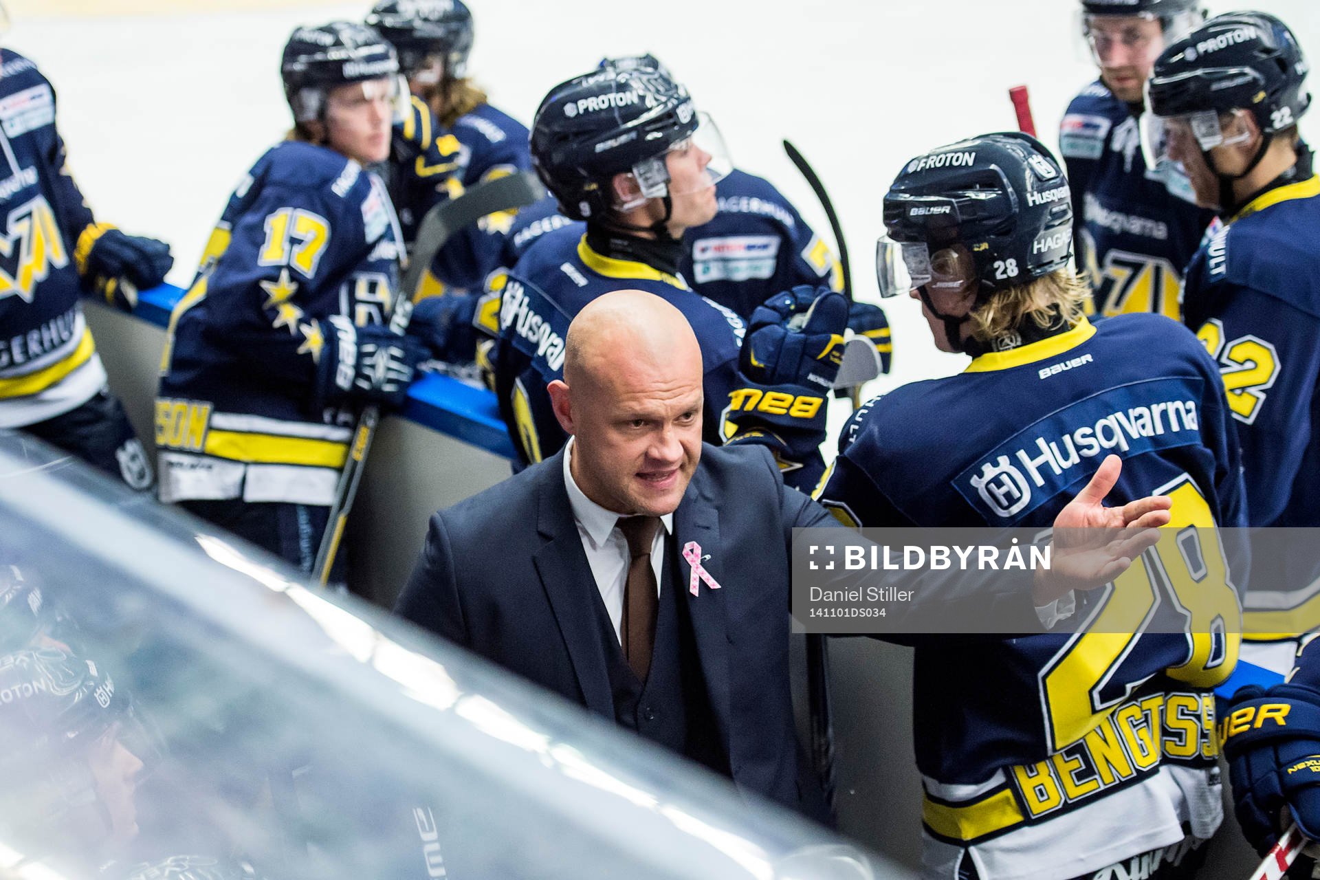 s tränare Andreas Johansson