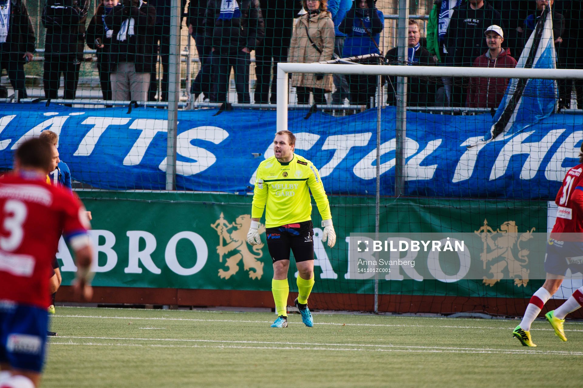 Trelleborgs målvakt Fredrik Persson