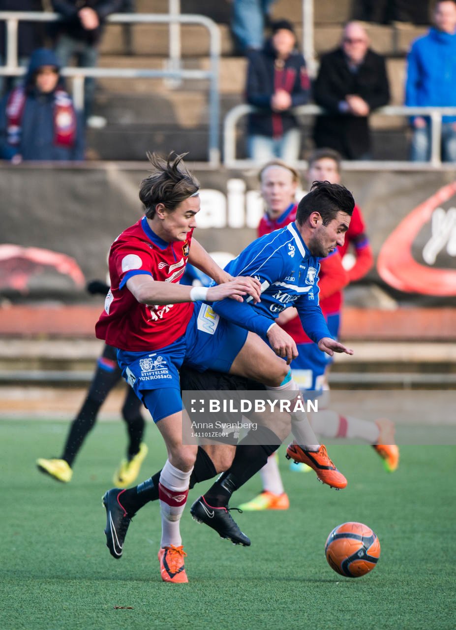 Örgrytes Carl Hawunger och Trelleborgs Alexander Nilsson i