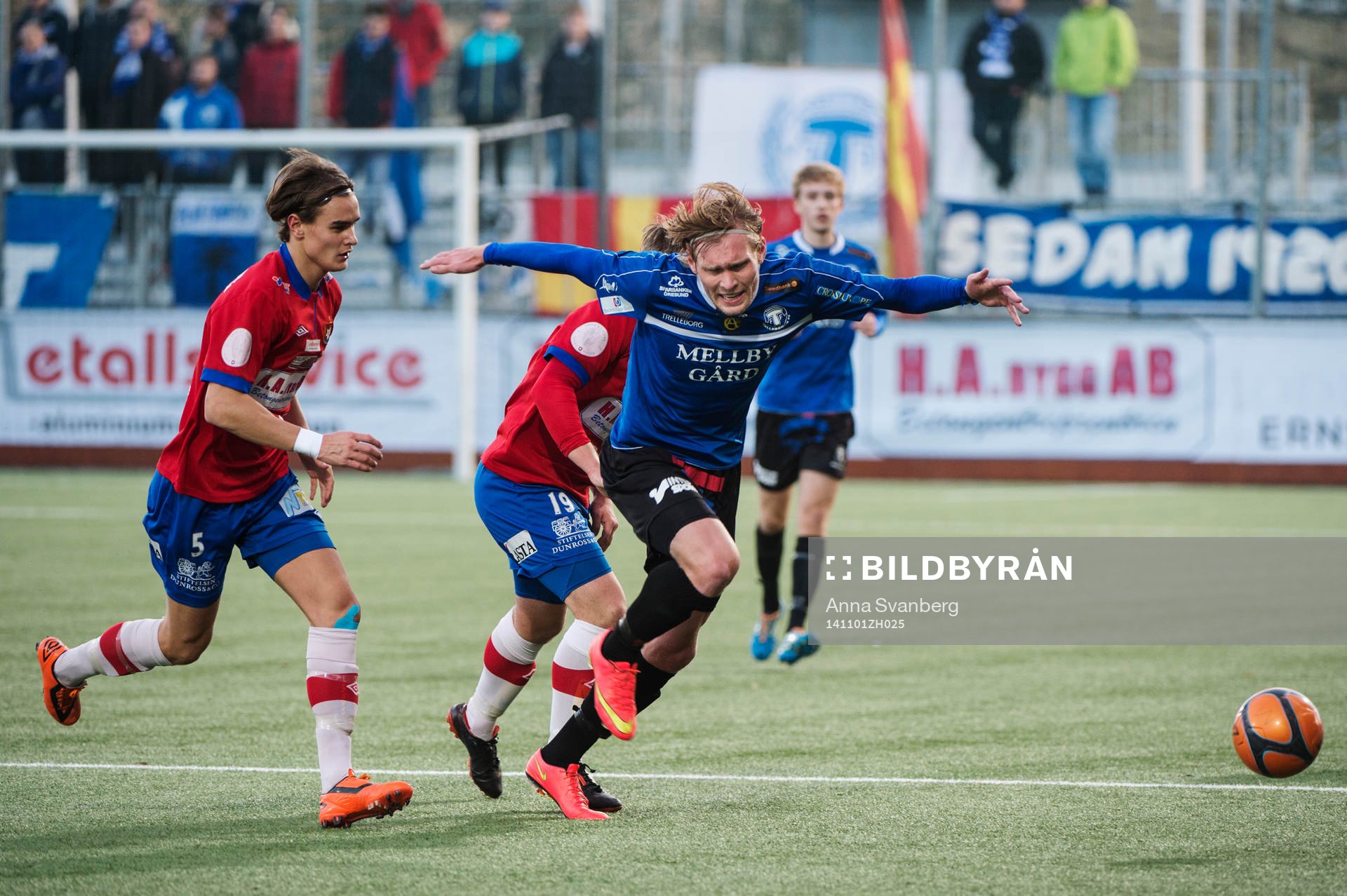 Trelleborgs Joonas Tamm och Örgrytes Carl Hawunger
