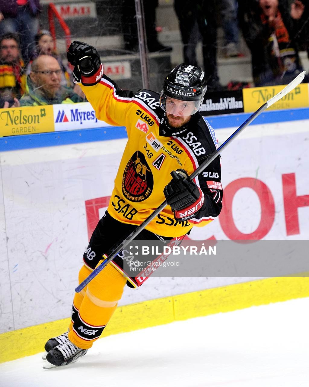 Luleås Jan Sandström jublar