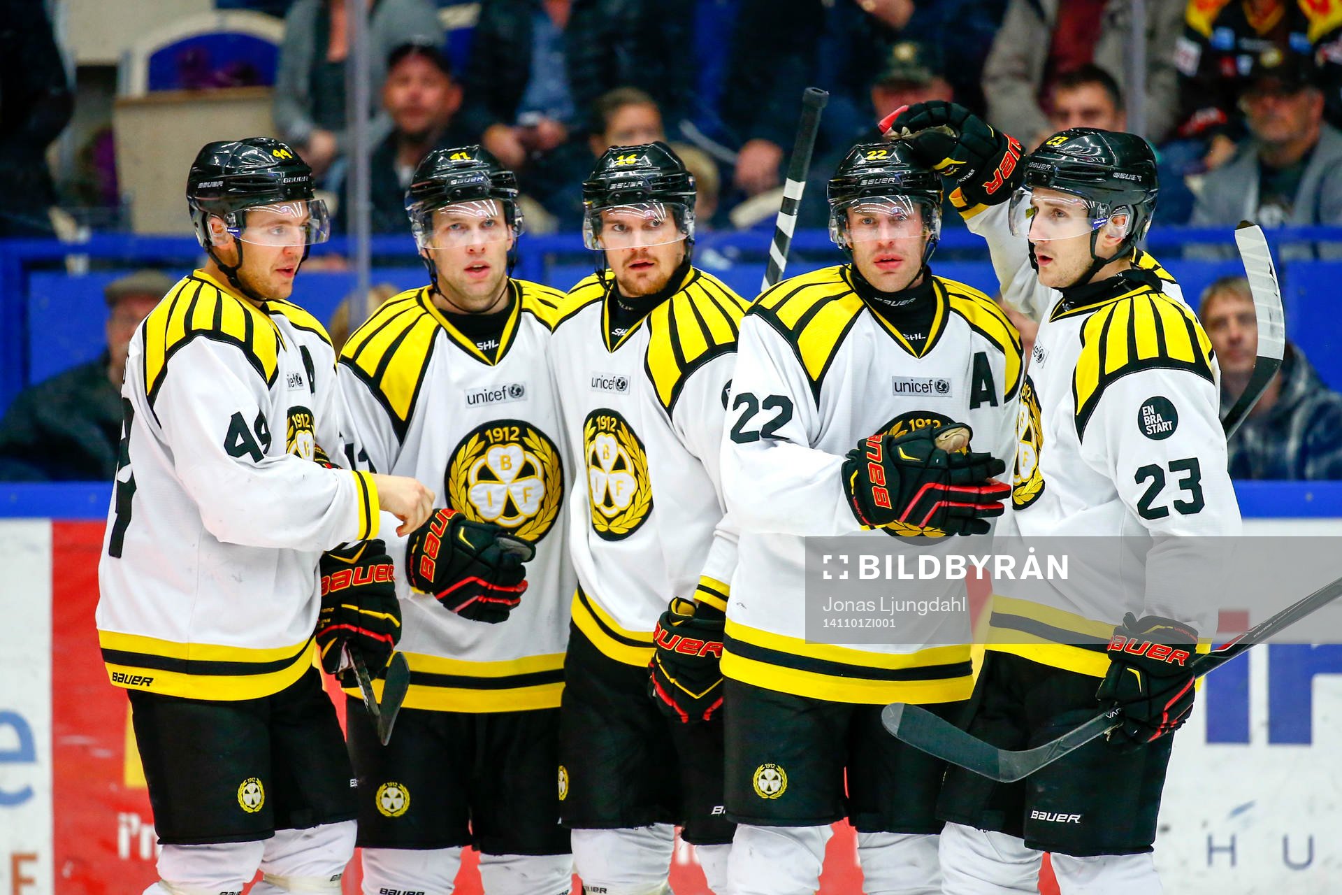 Brynäs Jörgen Sundqvist jublar