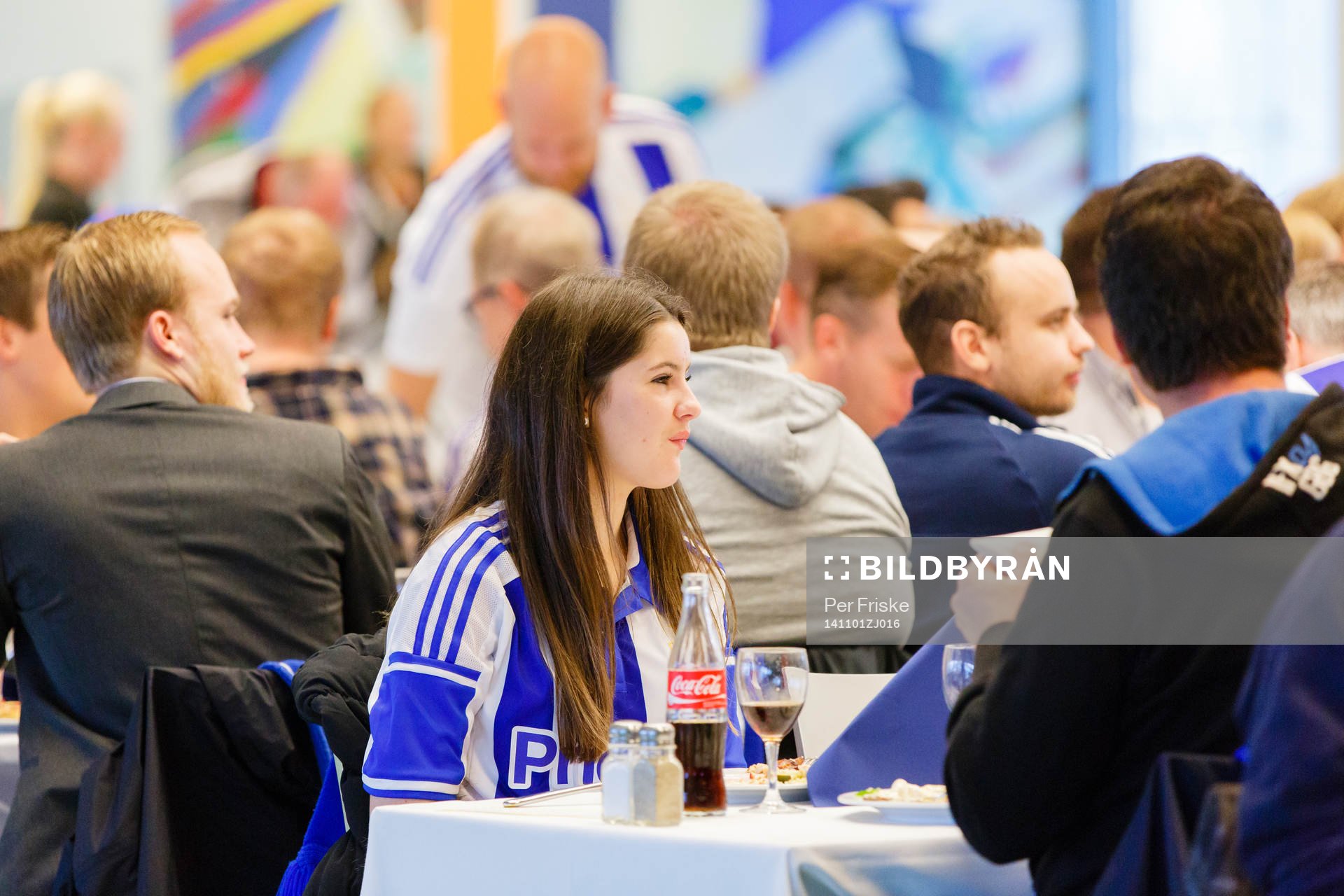 Brunch för IFK supportrar innan fotbollsmatchen i