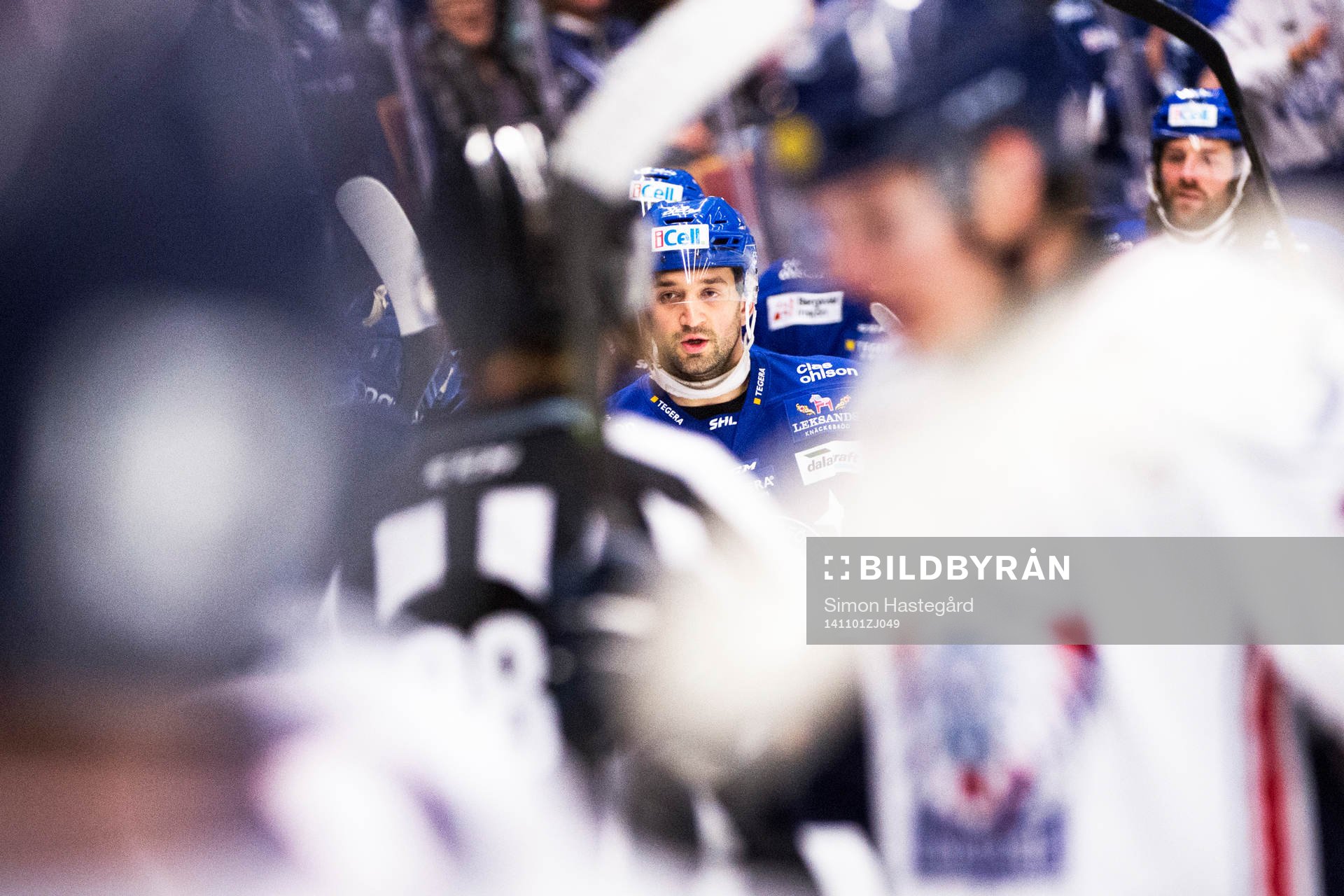 Leksands Eric Himelfarb jublar