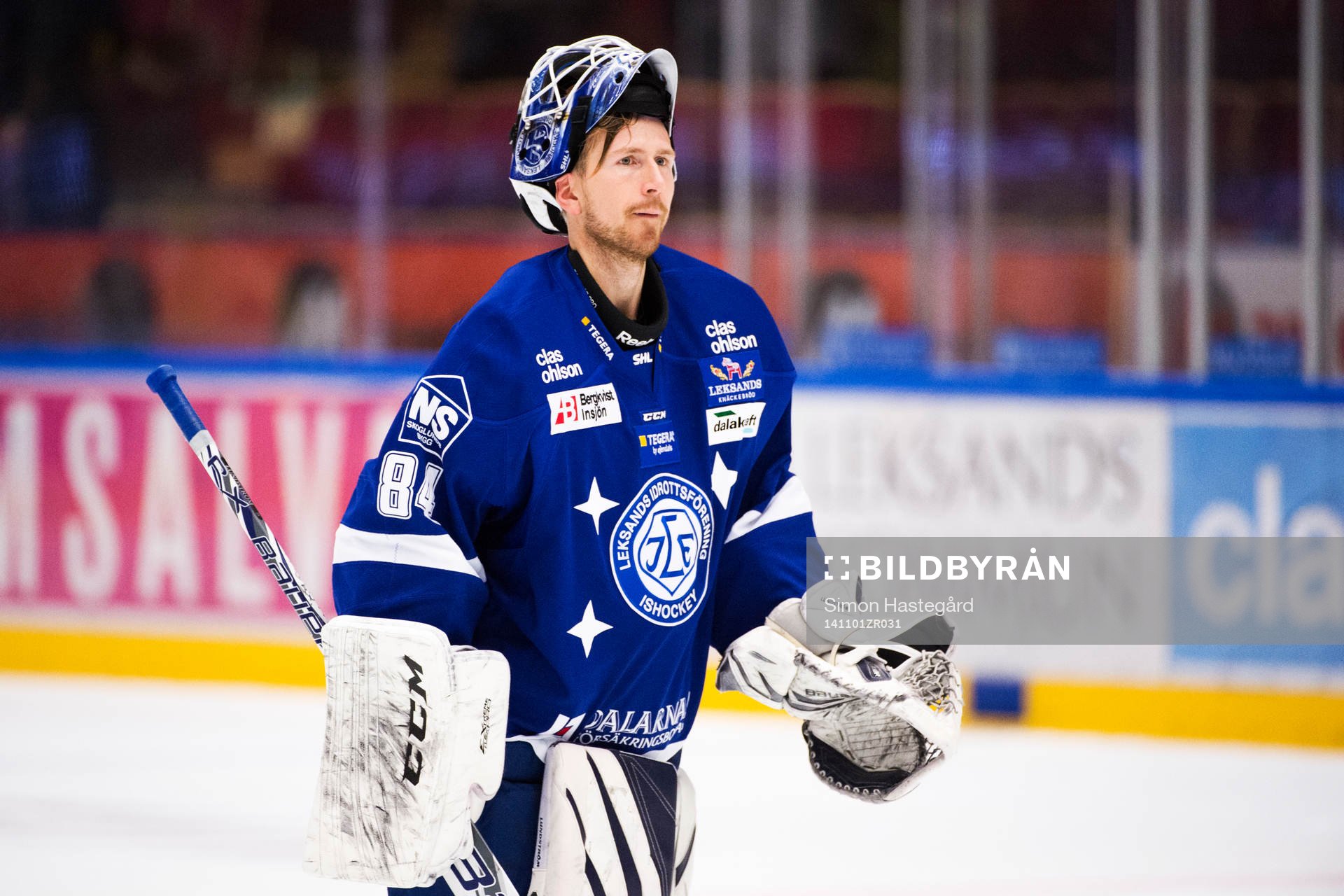 Leksands målvakt Joakim Lundström