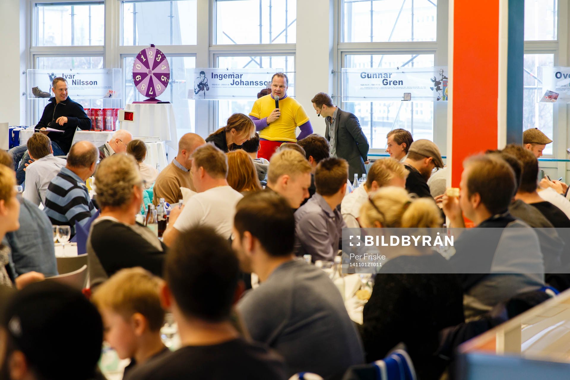 Brunch för IFK supportrar innan fotbollsmatchen i