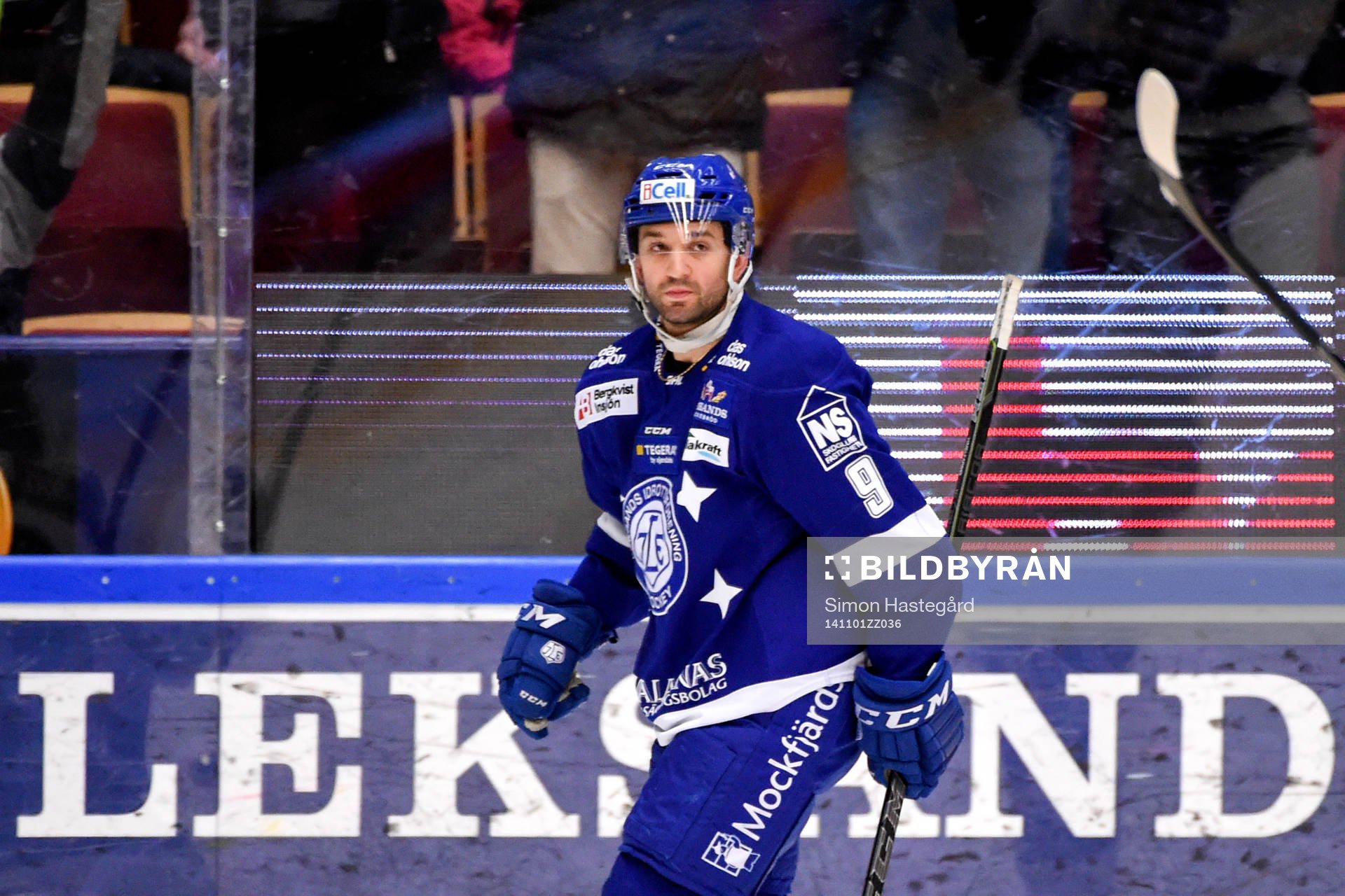 Leksands Eric Himelfarb jublar