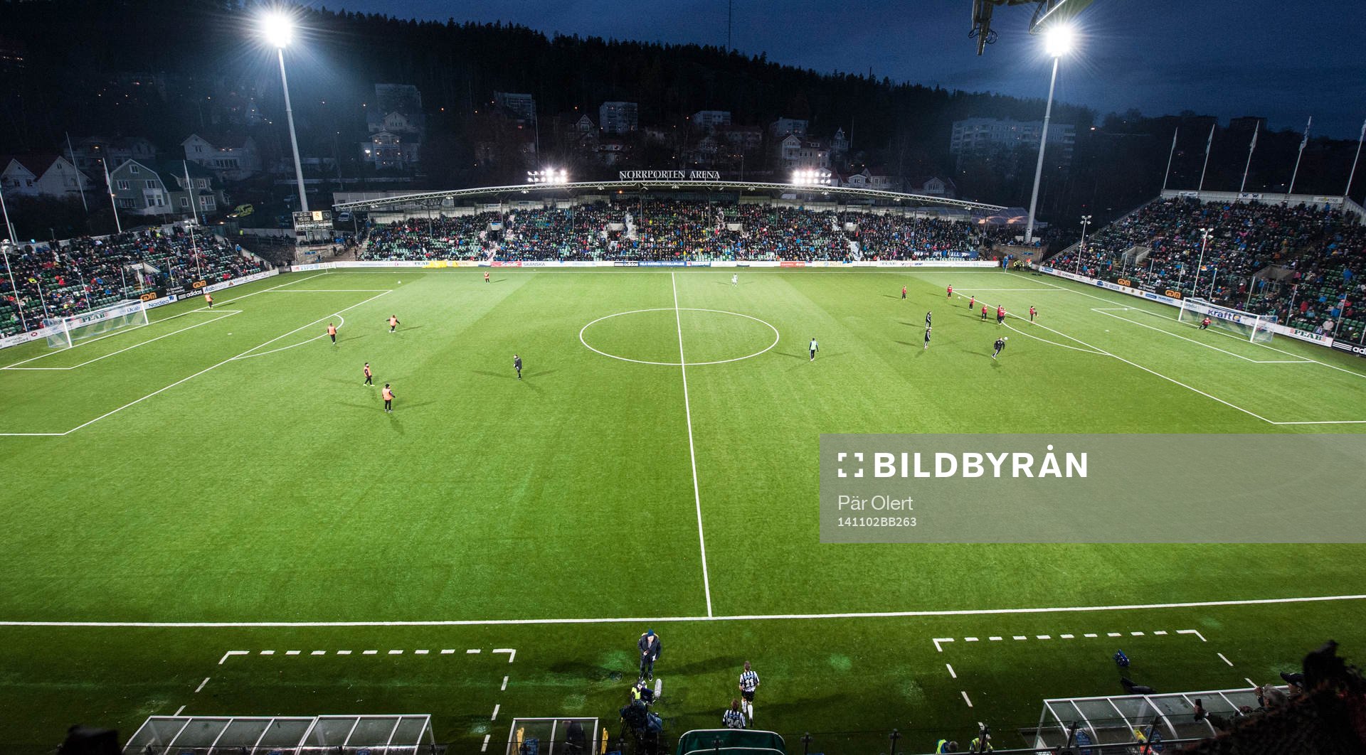 Norrporten Arena är fullsatt för första gången denna