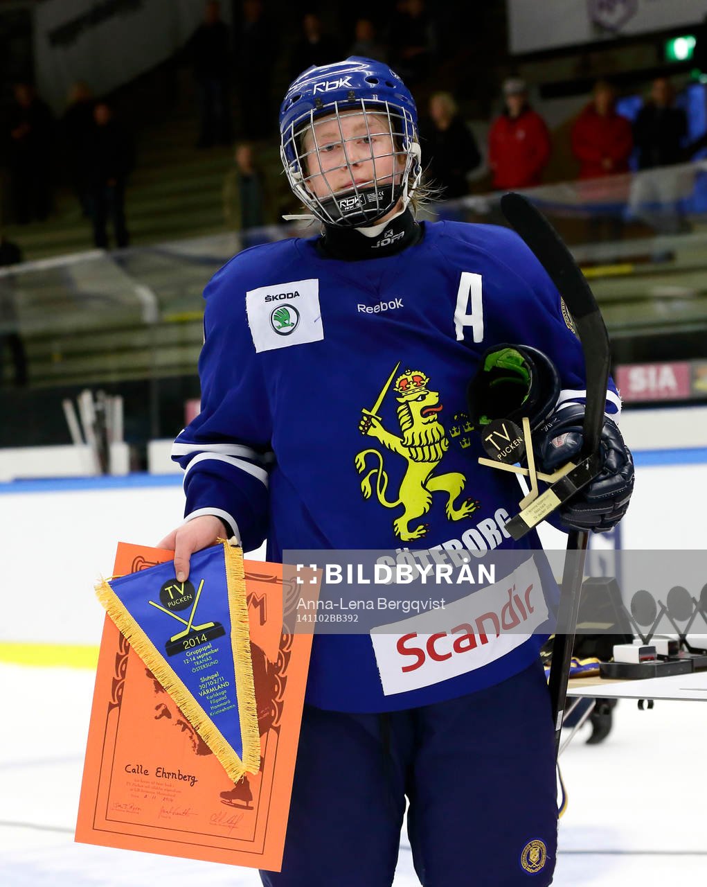 Lill-Strimmas stipendium till bäste back i TV-pucken 2014