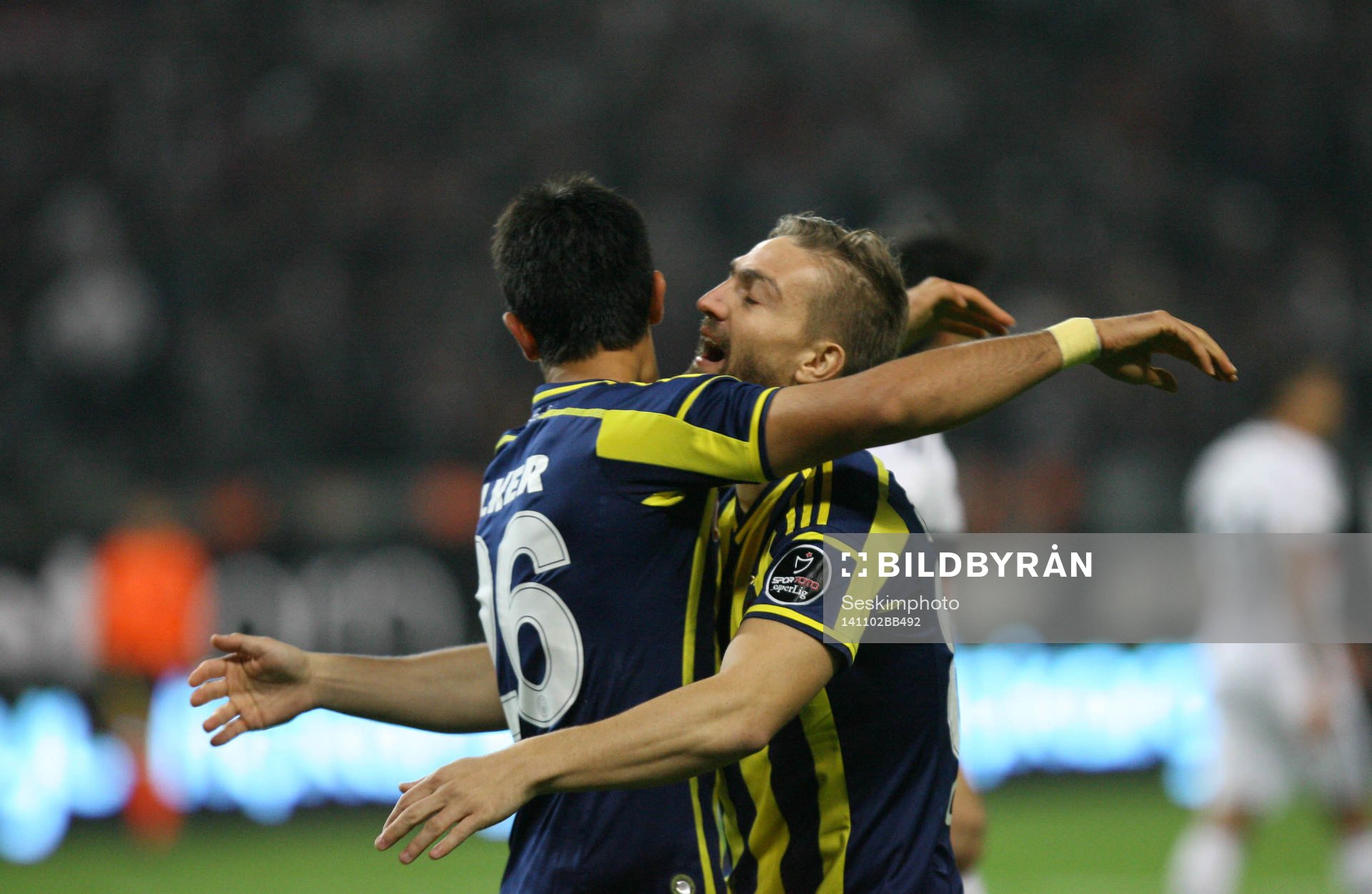 Turkey super league derby match between Besiktas and