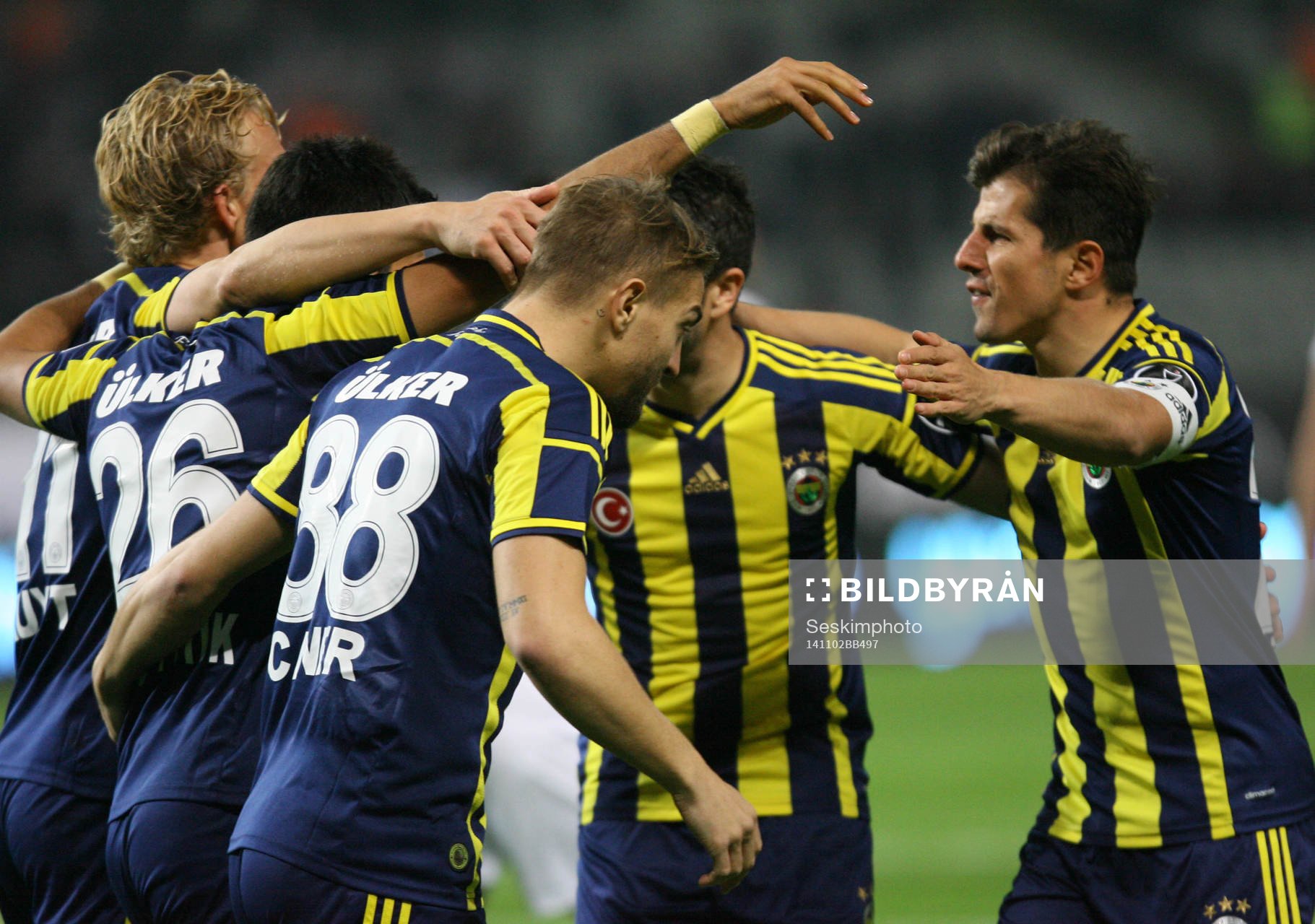 Turkey super league derby match between Besiktas and