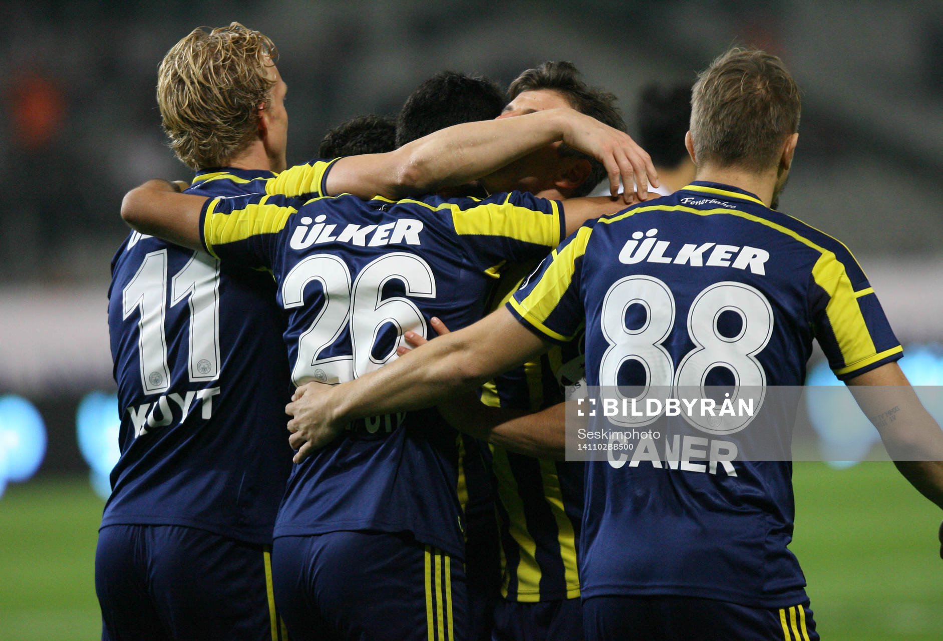 Turkey super league derby match between Besiktas and